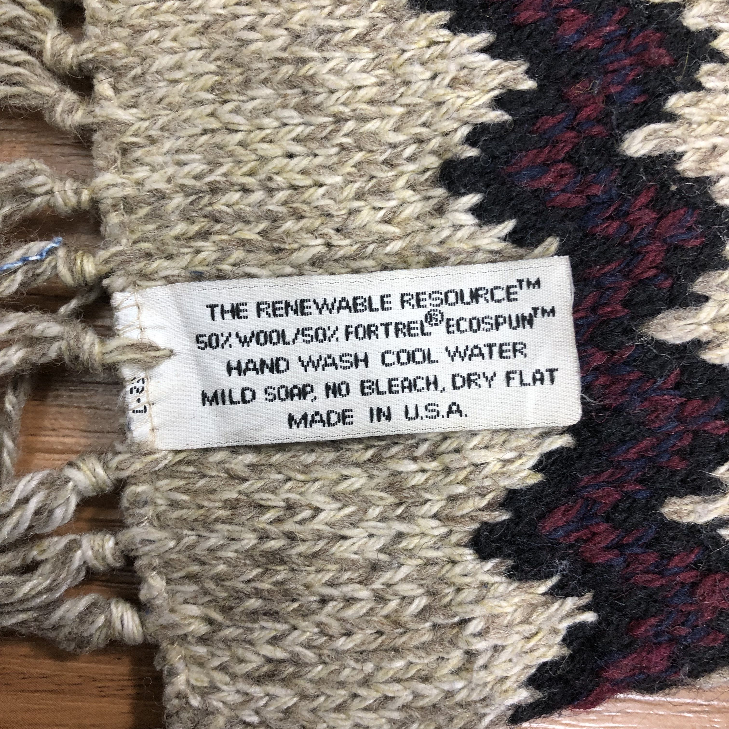 Vintage Vintage Navajo American Vintage Scarf Muffler MF381 Size ONE SIZE - 3 Thumbnail