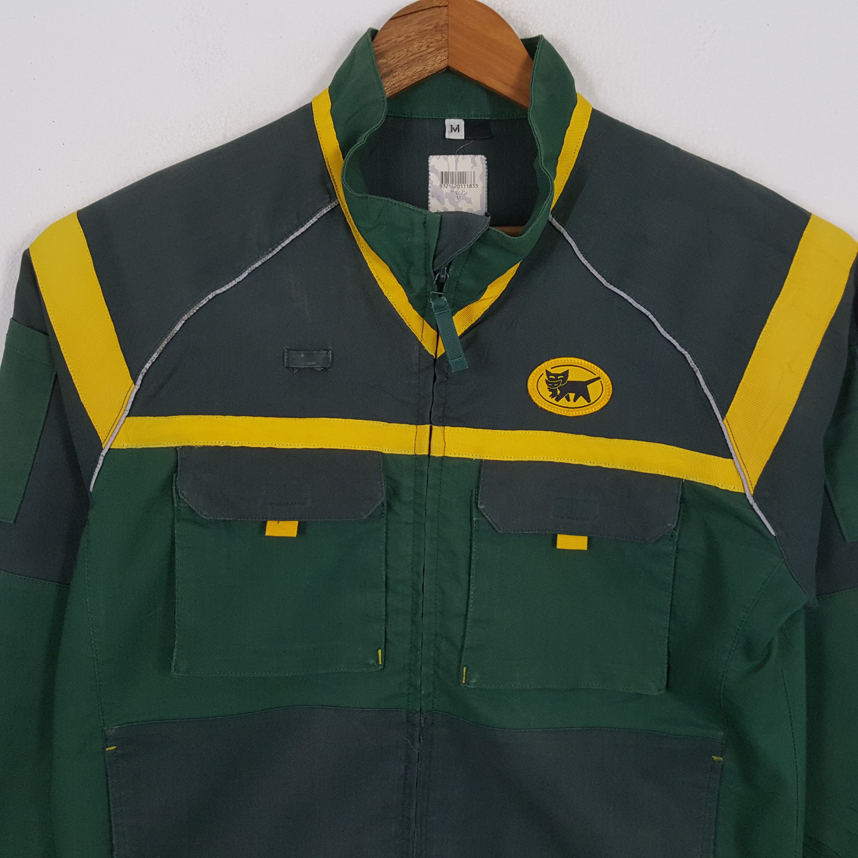 Japanese Brand × Vintage Vintage YAMATO TRANSPORTS Japanese Racing Jacket Size US M / EU 48-50 / 2 - 2 Thumbnail