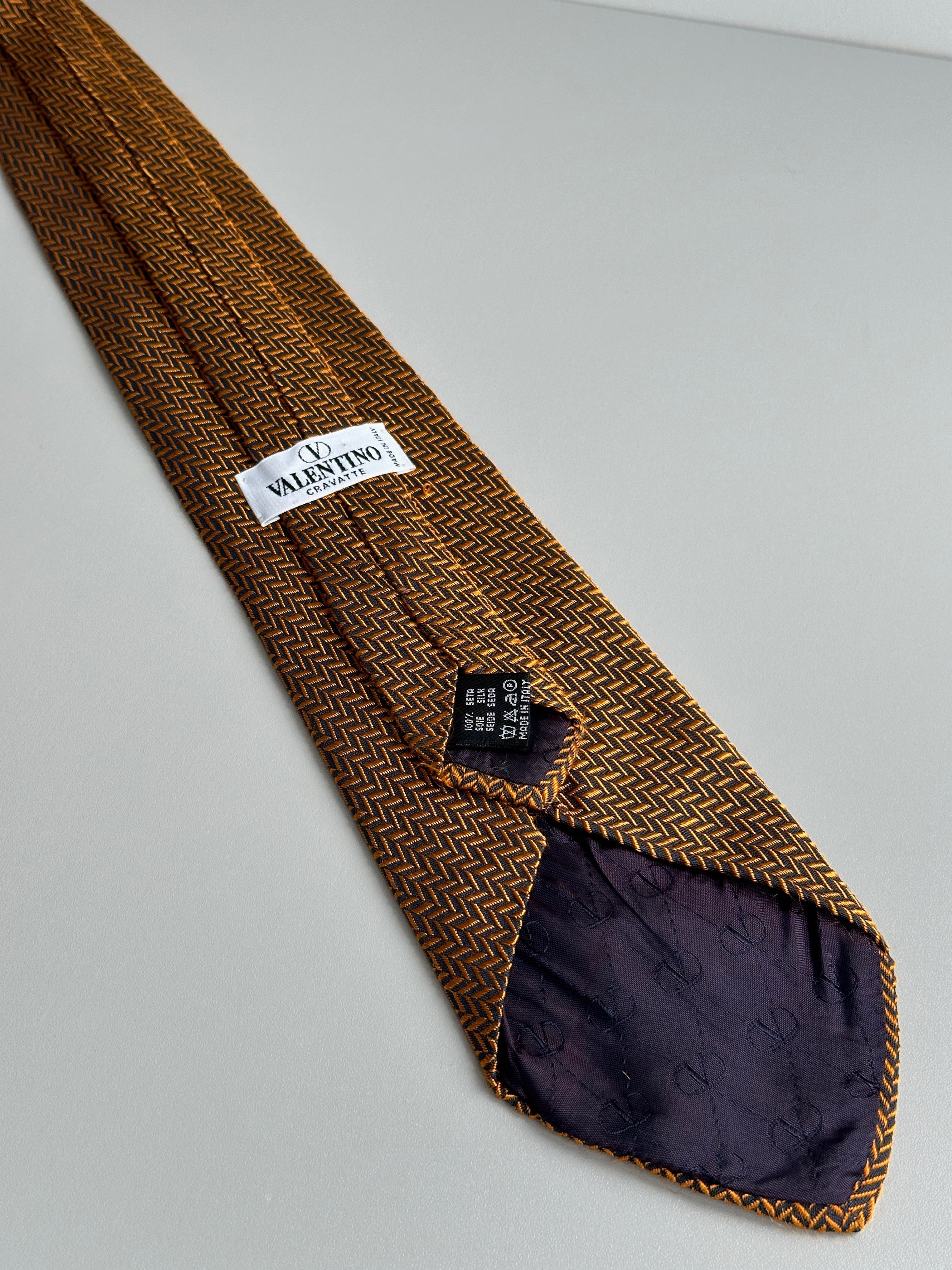Valentino × Vintage Vintage Valentino Silk Tie Size ONE SIZE - 3 Thumbnail