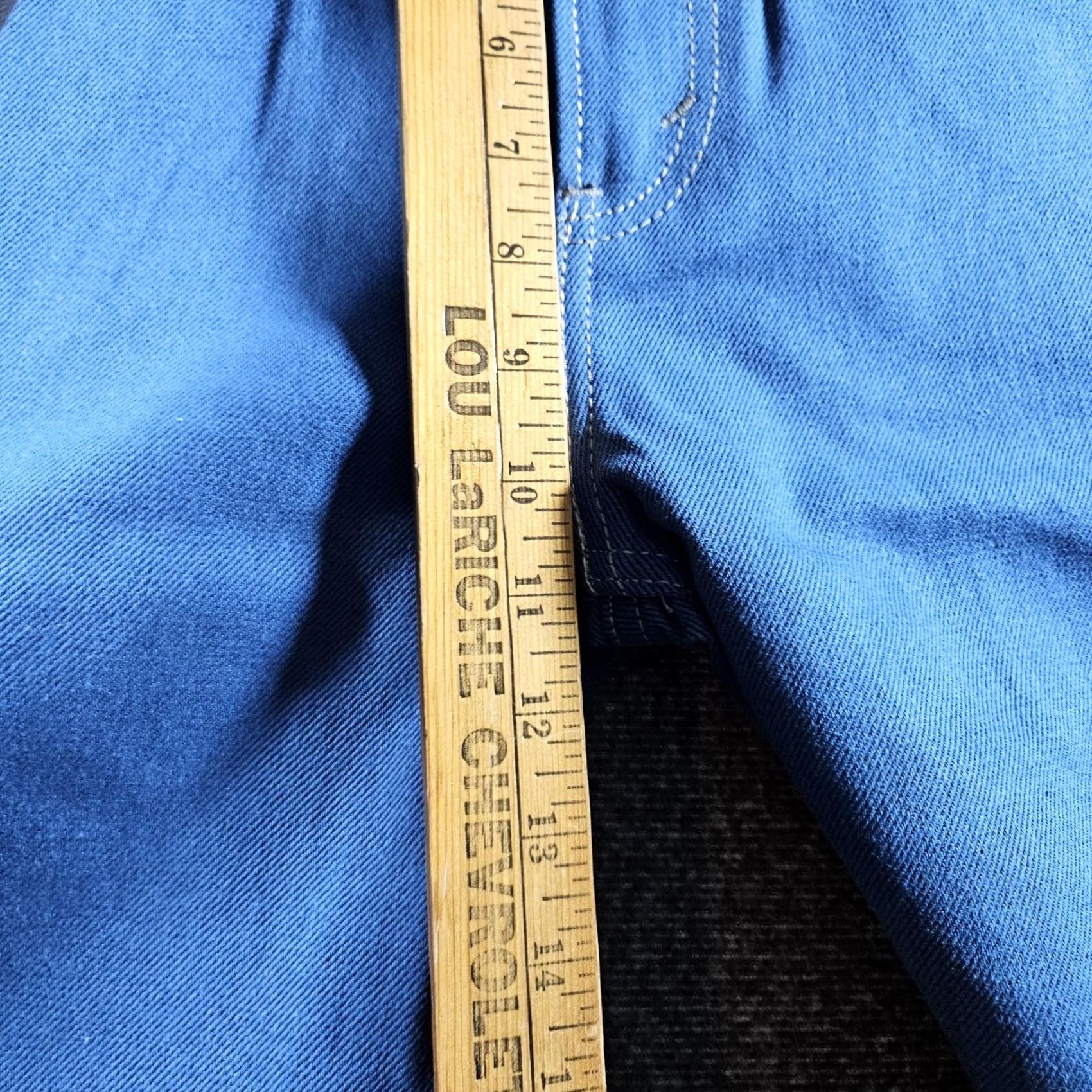 Levi's Levi's 505 Bermuda Shorts Women 18 Regular Fit Denim Blue Flat Front Pockets Zip 9in Inseam Summer Casual Vintage No Size 40" / US 18 - 5 Thumbnail