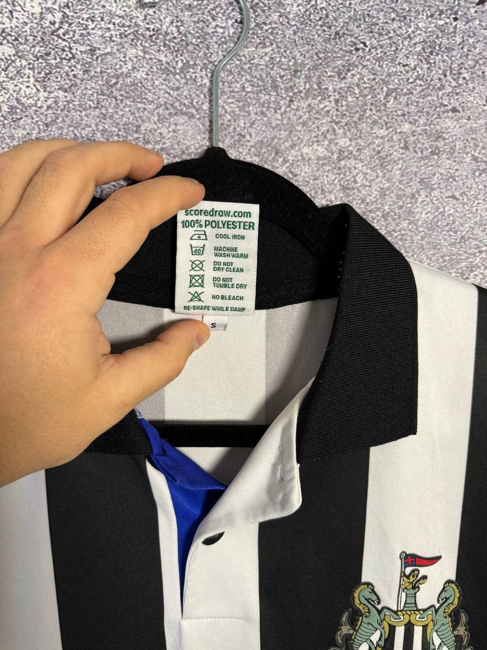 Vintage 90's Newcastle United 1993/94 Home 2 Score Draw Jersey Size US S / EU 44-46 / 1 - 13 Thumbnail