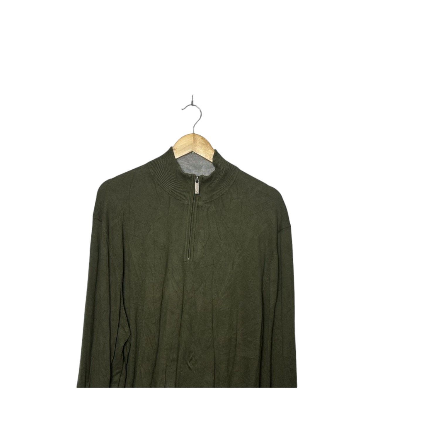 Eddie Bauer Eddie Bauer 1/4 Zip Long Sleeve Cotton Blend Men's XXL New Size US XXL / EU 58 / 5 - 2 Thumbnail