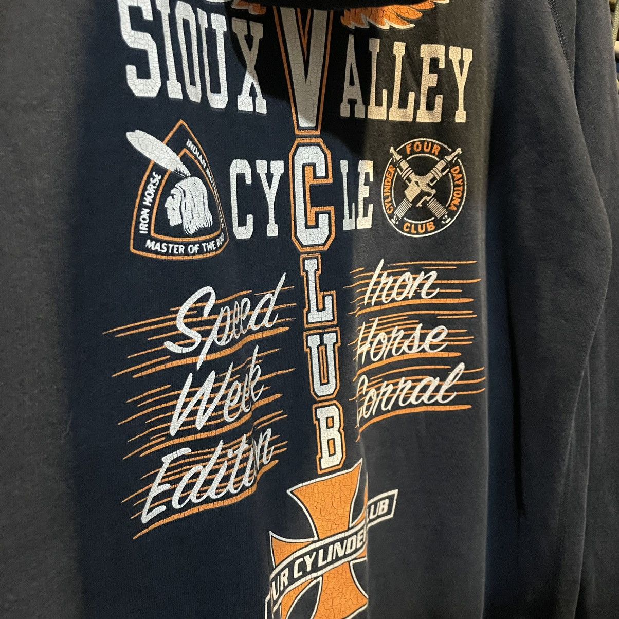 Indian Motorcycle × Japanese Brand × Toyo Enterprises Pullover Hoodie Indian Motorcycle V Club Sioux Valley Cycle Size US M / EU 48-50 / 2 - 15 Thumbnail
