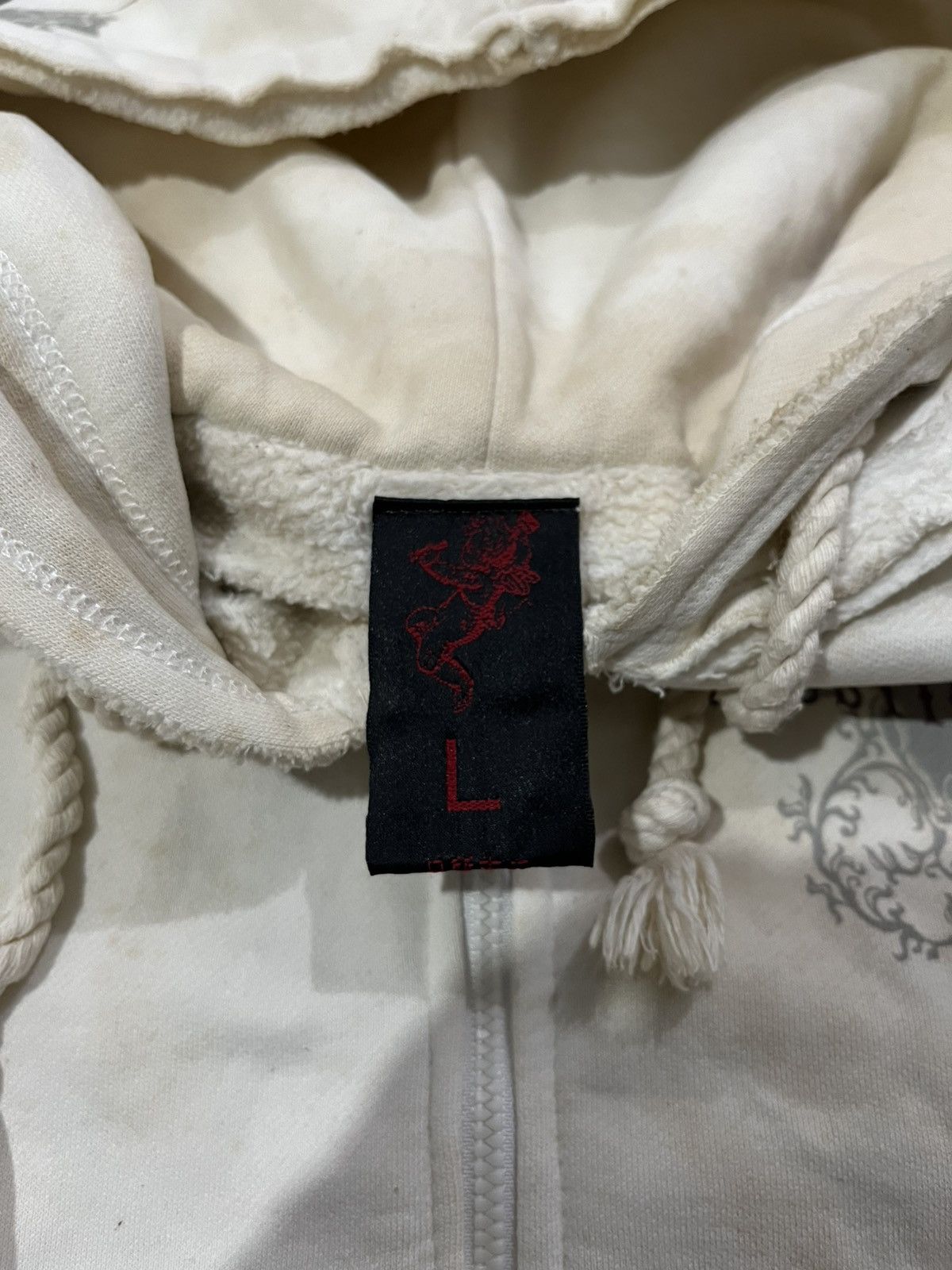 Nine Lives NINE LIVES DESTROYED ZIP HOODIE Size US L / EU 52-54 / 3 - 8 Thumbnail