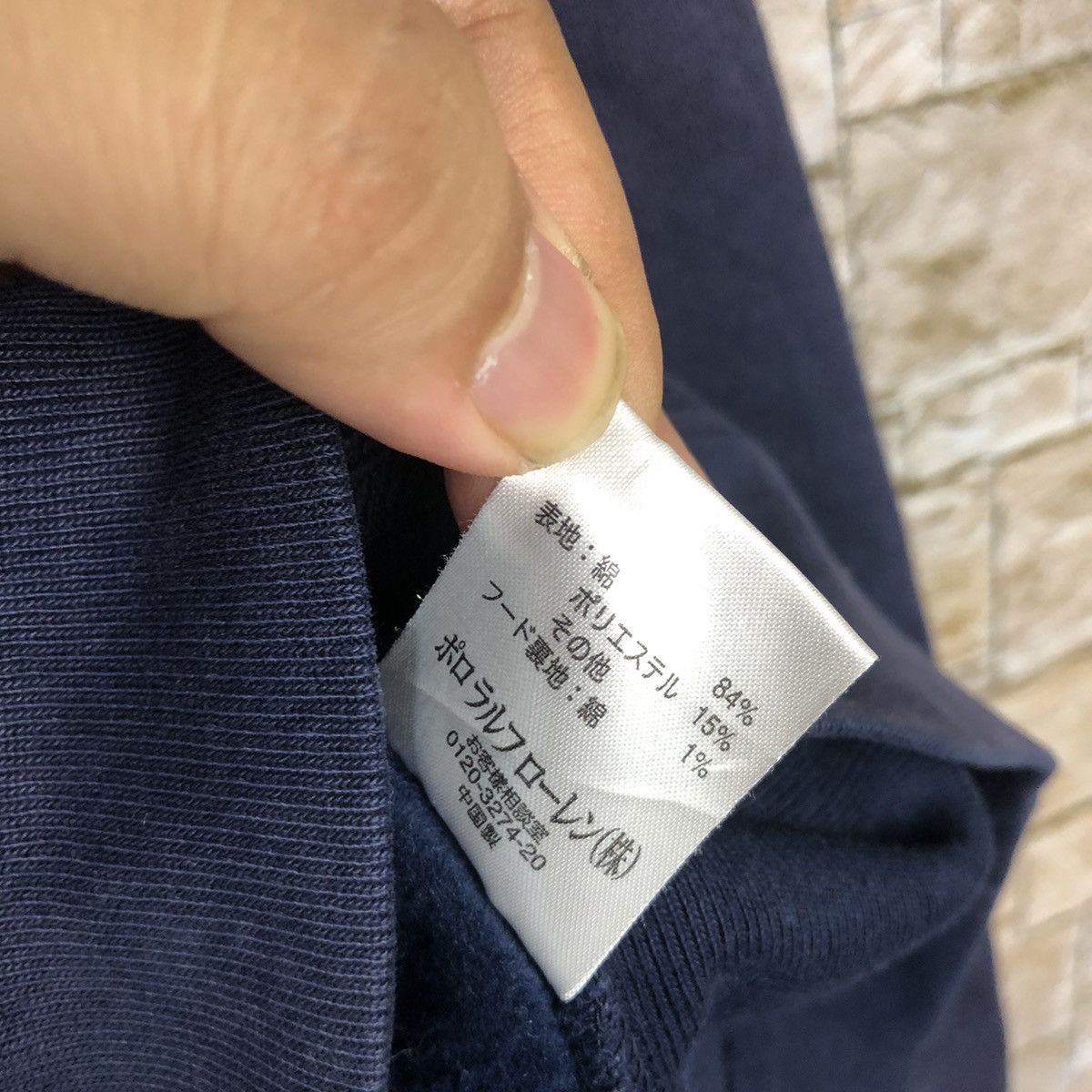 Ralph Lauren RL Ralph Lauren faded Blue vintage sweater Hoddie #A471 Size S / US 4 / IT 40 - 15 Thumbnail