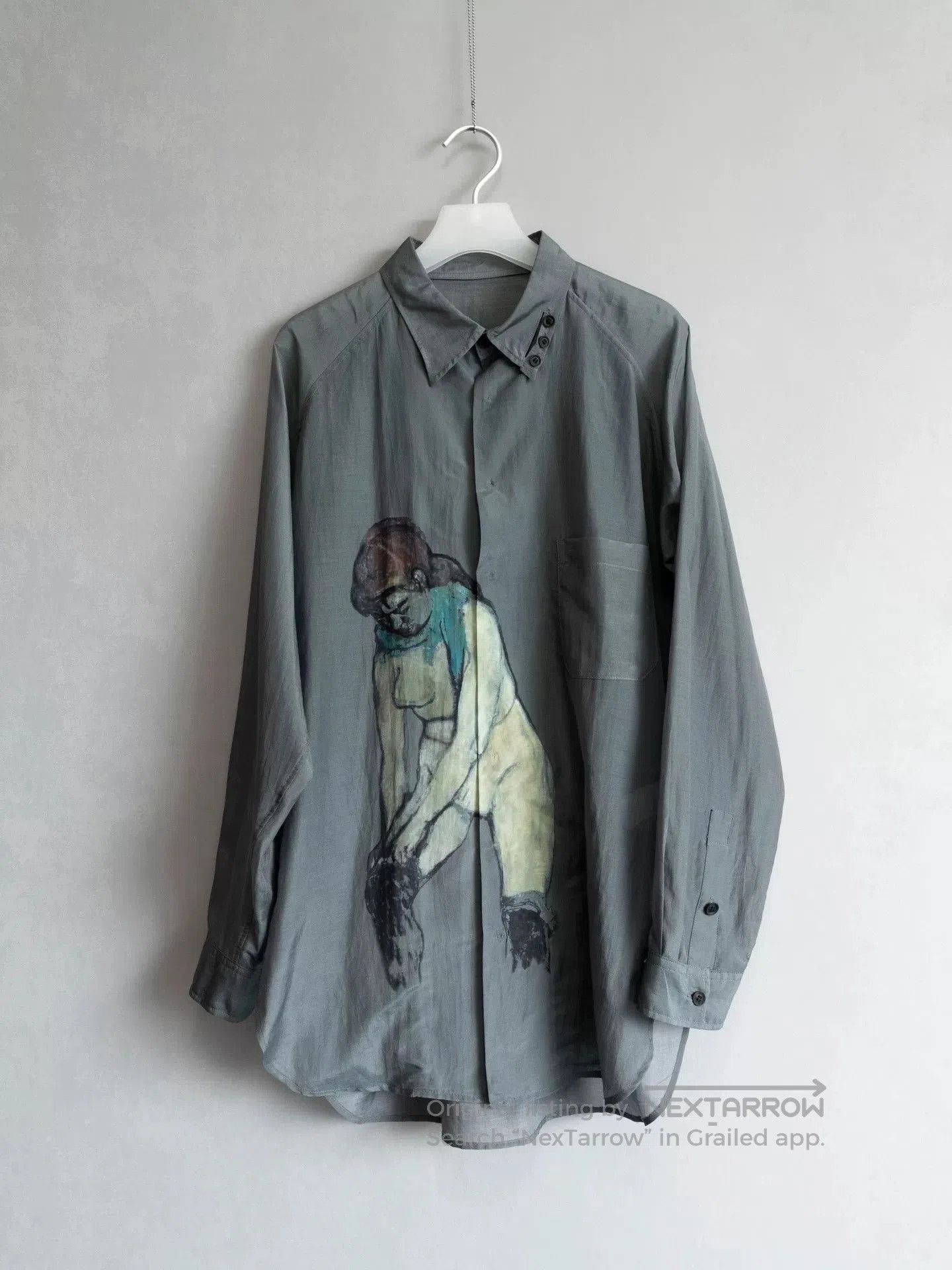 Yohji Yamamoto yohji yamamoto shirt inspired by toulouse. Size M / US 6-8 / IT 42-44 - 1 Thumbnail