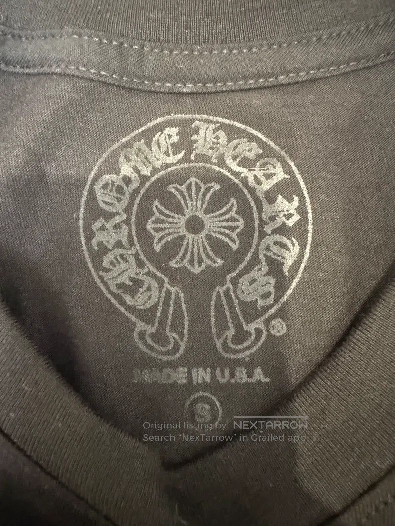 Chrome Hearts CHROME HEARTS Size S Horseshoe print black short sleeve T-s Size US S / EU 44-46 / 1 - 5 Thumbnail