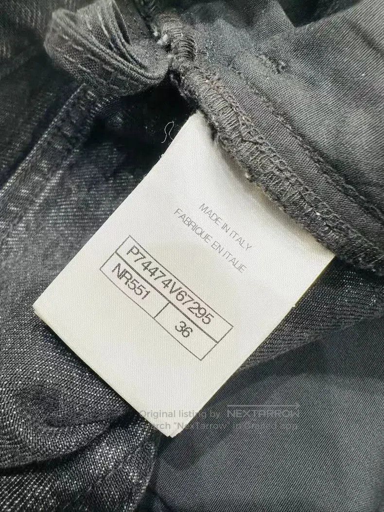 Chanel Chanel 23N CocoNeige Chain Denim Jeans . Size US 30 / EU 46 - 5 Thumbnail