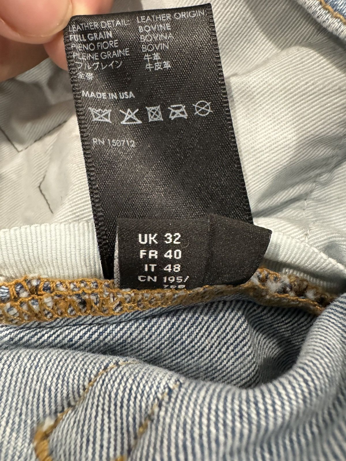Amiri AMIRI Chemist Leather Stars Jean Size US 32 / EU 48 - 5 Thumbnail
