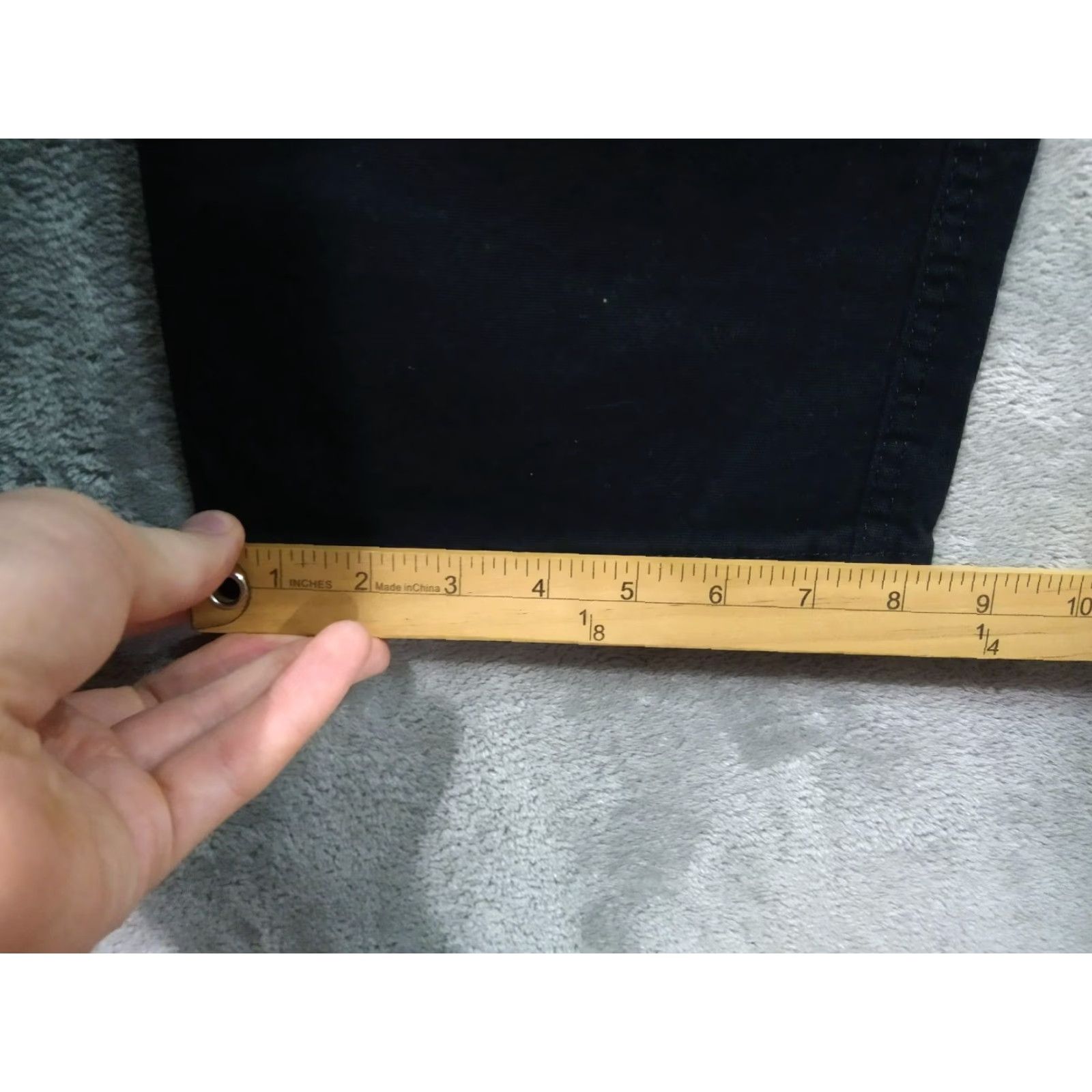 Eddie Bauer Eddie Bauer Pants Mens 36x32 Black Canvas Workwear Straight Pocket(5-Pocket) Regular Size US 36 / EU 52 - 6 Thumbnail