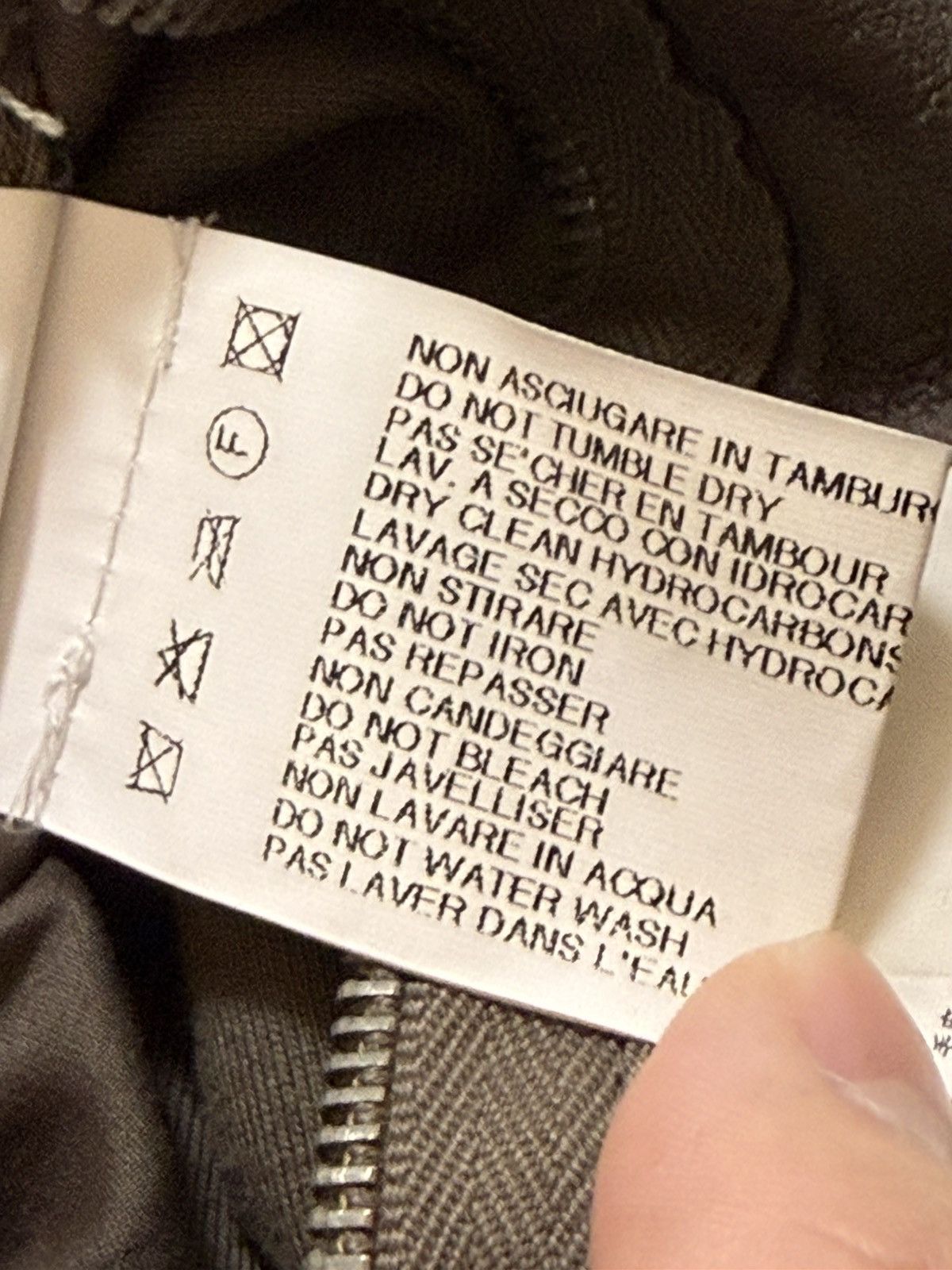 Rick Owens Rick Owens destroyed lamb skin leather jacket Size US XS / EU 42 / 0 - 14 Thumbnail