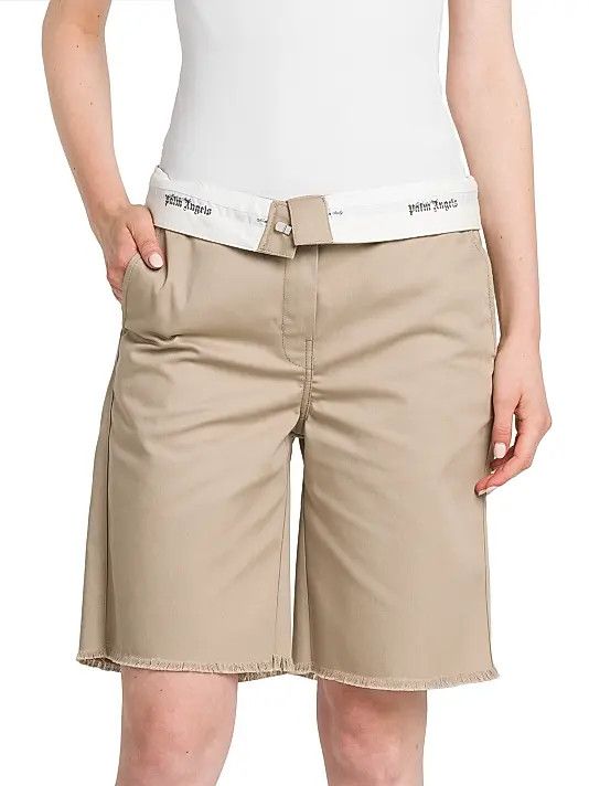 Palm Angels o1y1125 Short in Sand Size 30" / US 8 / IT 44 - 2 Thumbnail