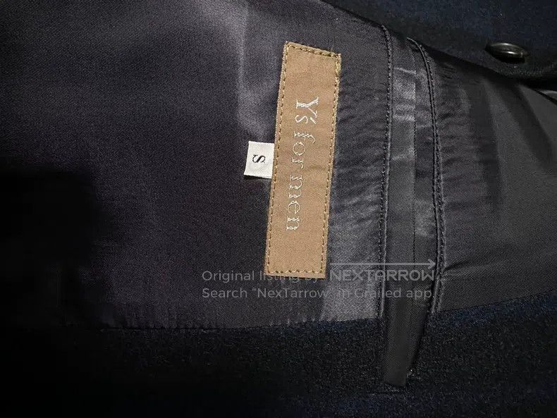 Yohji Yamamoto Yohji Yamamoto Oversize woolen striped blazer Size 48R - 3 Thumbnail