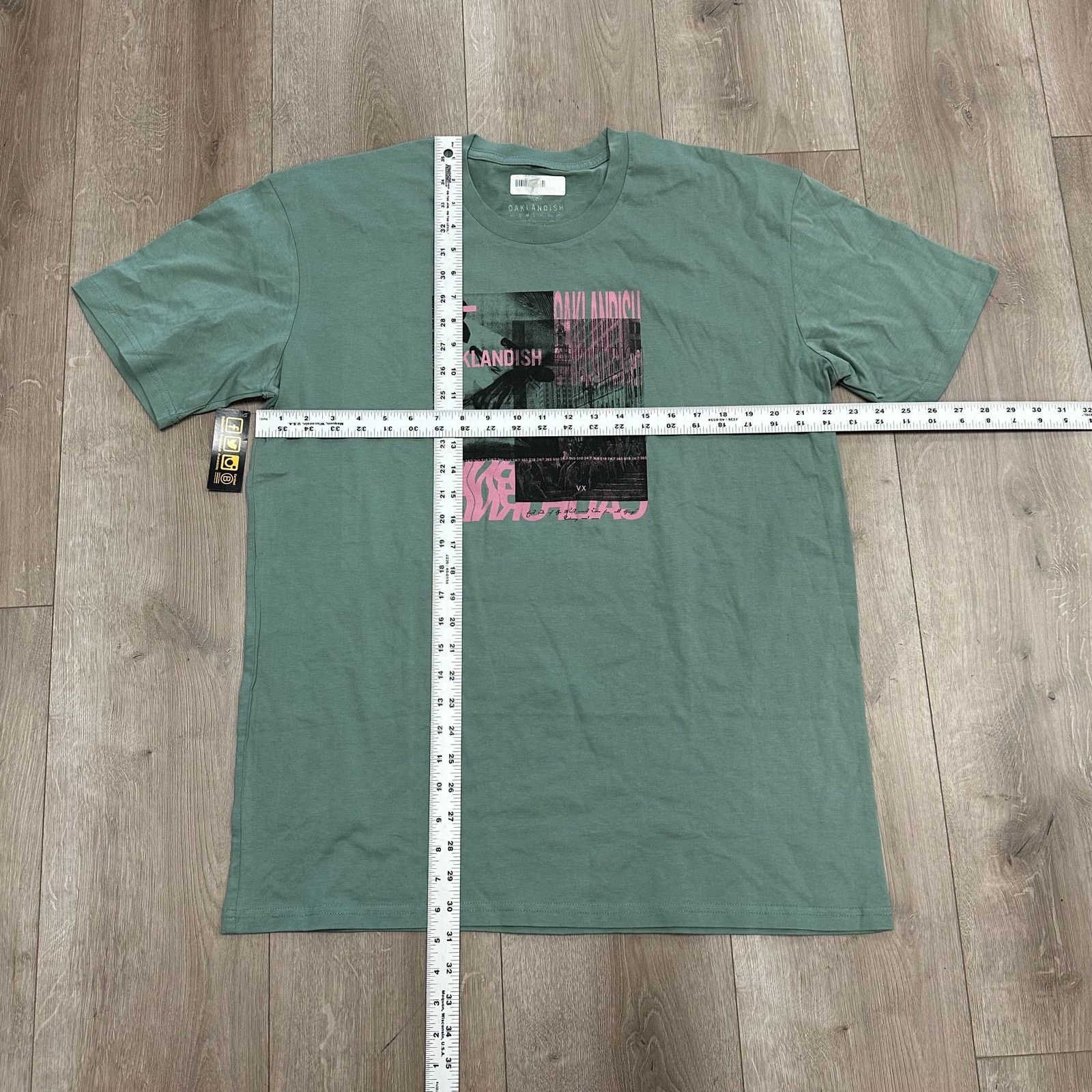 Oaklandish Oaklandish Life Support Green Tee T Shirt New Size XL B23 Size US XL / EU 56 / 4 - 4 Thumbnail