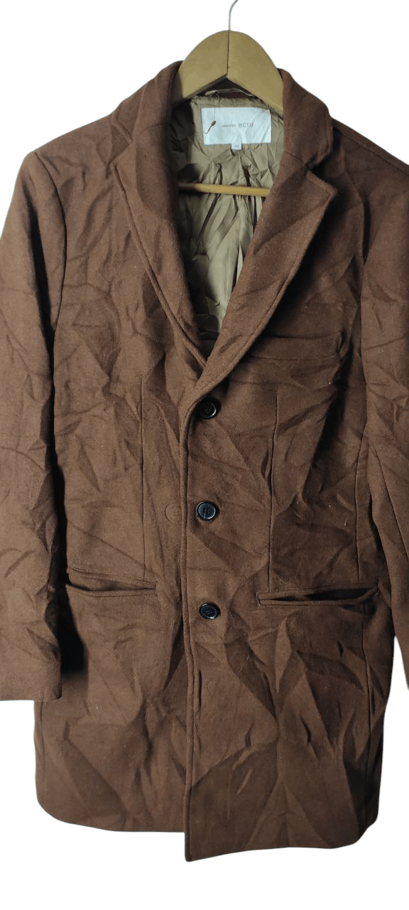 ABAHOUSE ABAHOUSE JAPAN DESIGN WOOL COAT JACKET Size US S / EU 44-46 / 1 - 7 Thumbnail