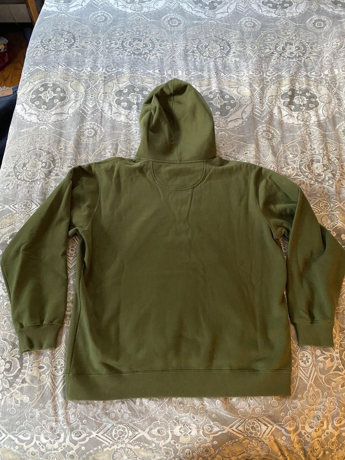 Supreme Olive hoodie XL Size US XL / EU 56 / 4 - 11 Thumbnail