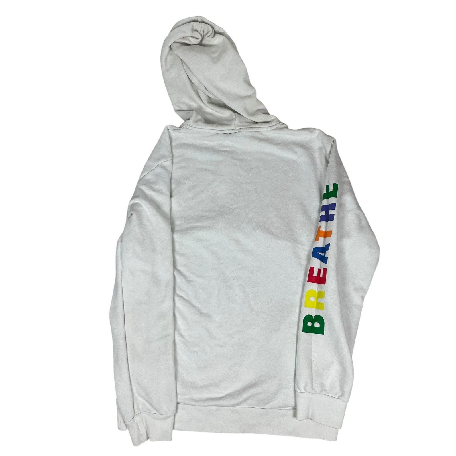 Adidas Adidas Pharrell Williams Mens White Quarter Zip Hoodie Small Size US S / EU 44-46 / 1 - 8 Thumbnail