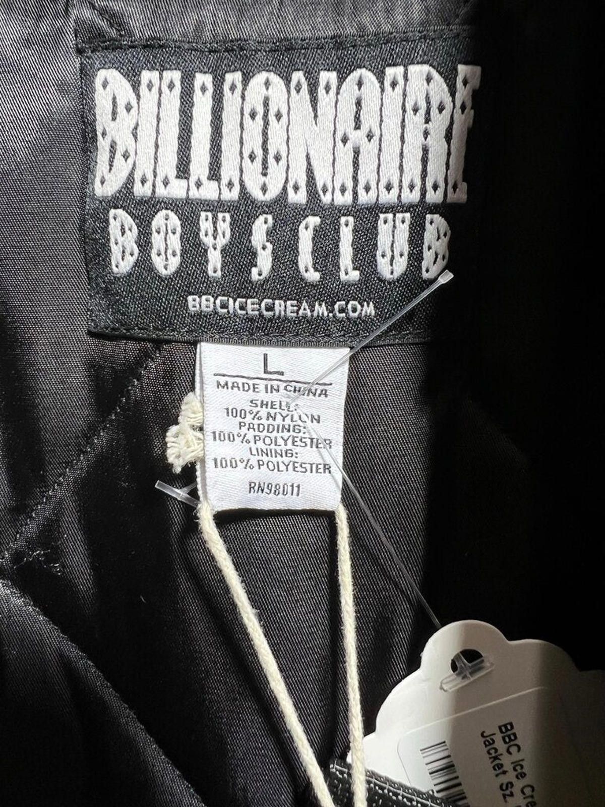 Icecream BBC Ice Cream Black Flight Jacket Sz. L Size ONE SIZE - 3 Thumbnail