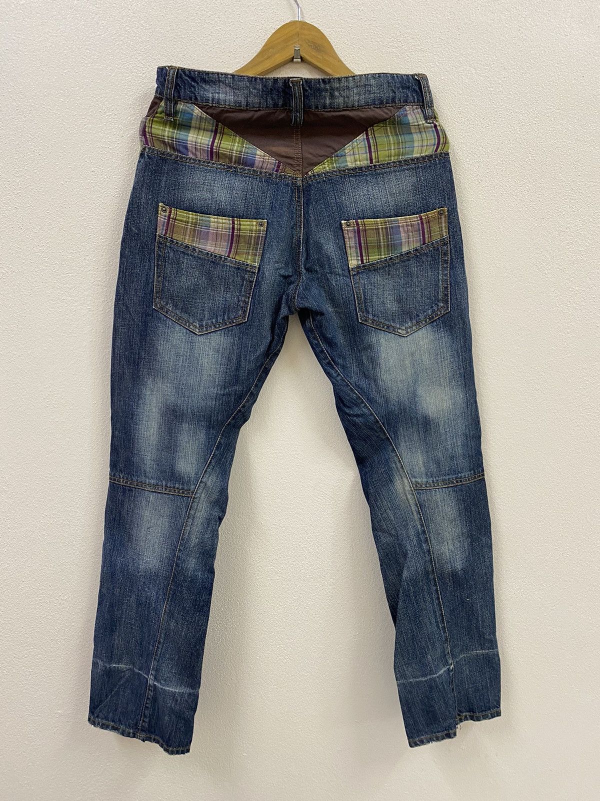 Japanese Brand Vtg Breathmint Denim Double Waist Multi Pocket Size US 34 / EU 50 - 2 Thumbnail