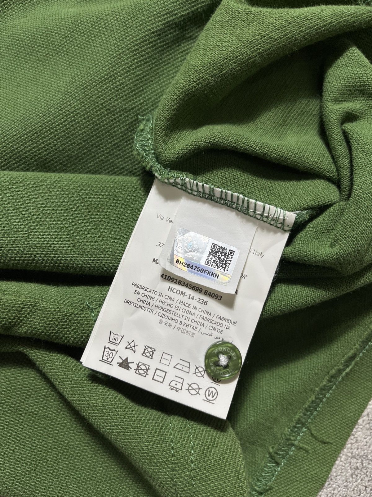 Moncler Moncler Maglia Polo Manica Corta Size US S / EU 44-46 / 1 - 8 Thumbnail