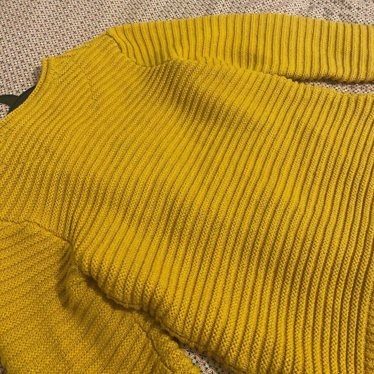 Other Nice Autumn yellow and gold sweater with zipper. Size S / US 4 / IT 40 - 7 Thumbnail