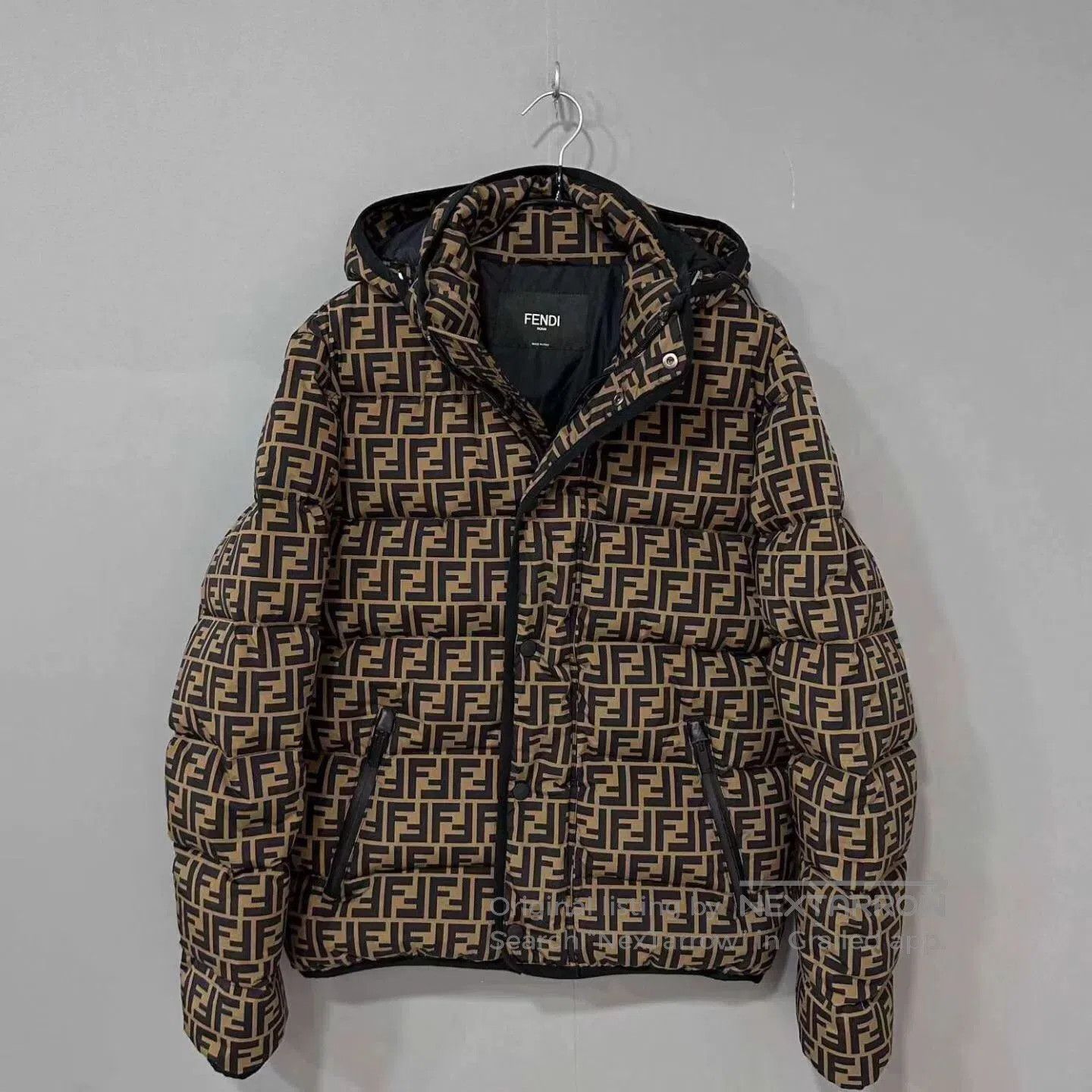 Fendi Fendi Monogram Print Down Jacket. Size US S / EU 44-46 / 1 - 2 Thumbnail