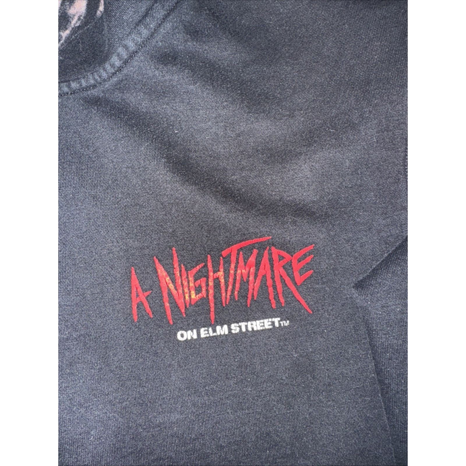 Band Tees × Vintage Freddy Krueger Nightmare On Elm Street Full Zip 23x26 XL Size US XL / EU 56 / 4 - 4 Thumbnail