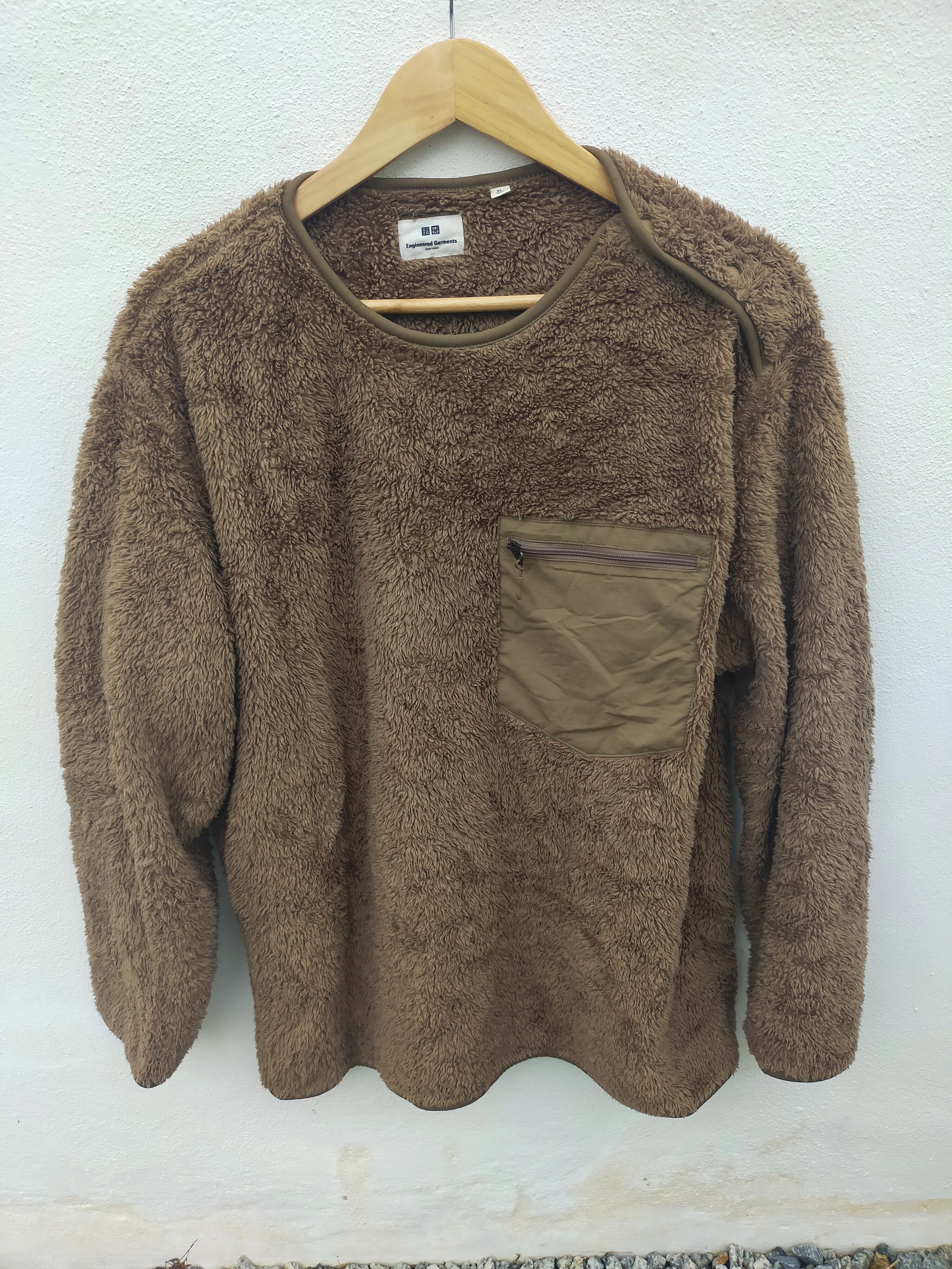 Engineered Garments × Uniqlo 🔥 SHERPA FLEECE SWEATER JACKET Size US XL / EU 56 / 4 - 1 Thumbnail