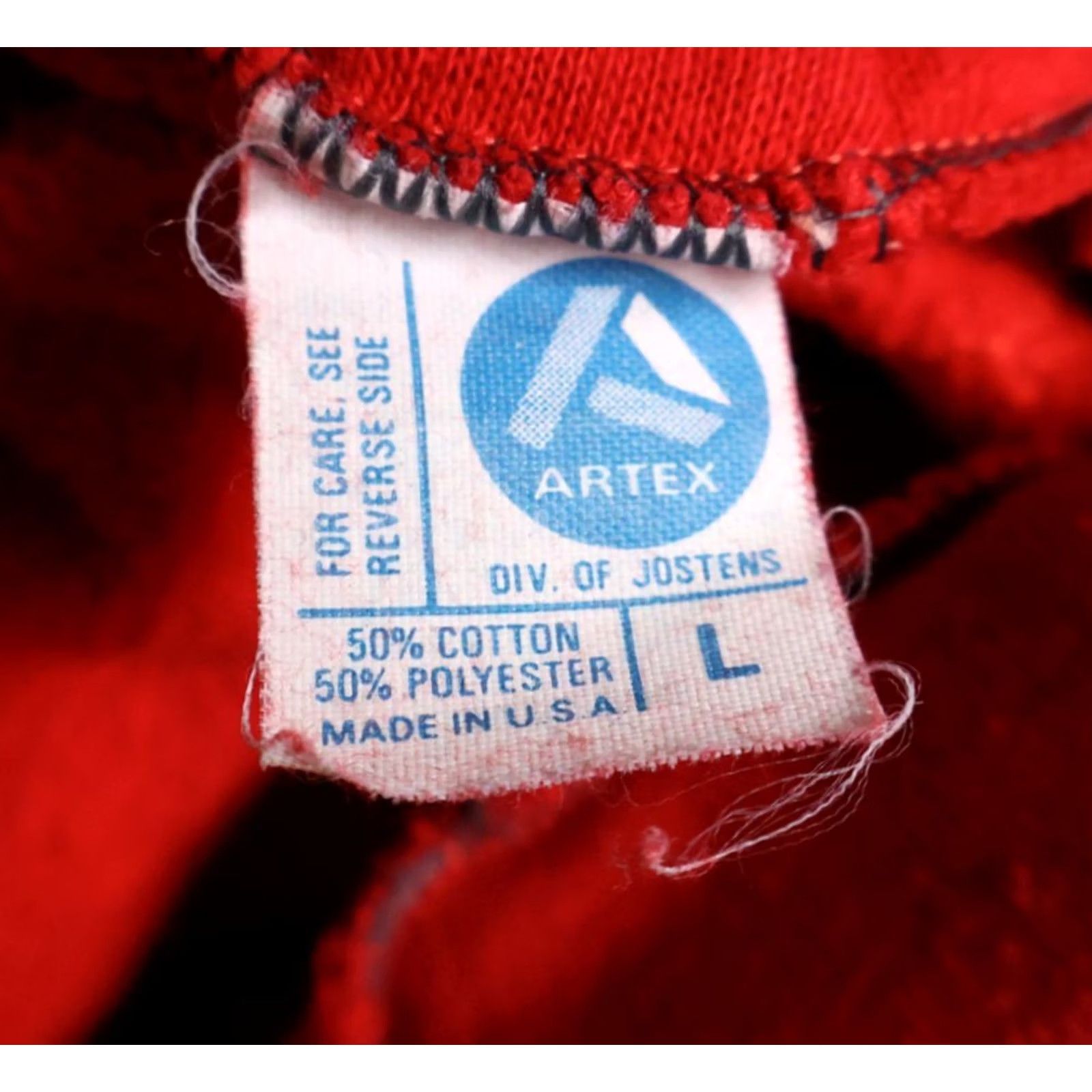 Vintage VINTAGE Artex US Air Force Sweatshirt Hoodie Mens Large (Tagged Large, Measures Medium) Red Graphic Print Pullover Cotton Blend Fleece SS18 Size US M / EU 48-50 / 2 - 3 Thumbnail