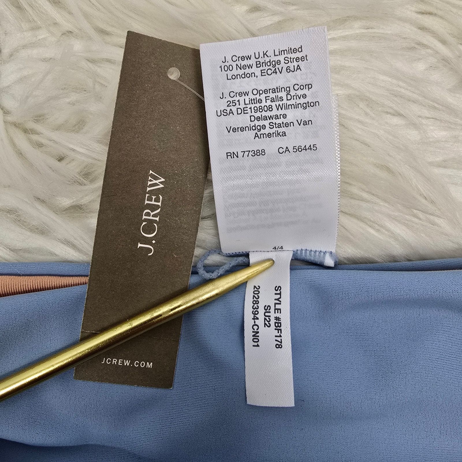J.Crew NWT J. Crew High Rise Moderate Coverage Bikini Bottom Size S Size ONE SIZE - 9 Thumbnail