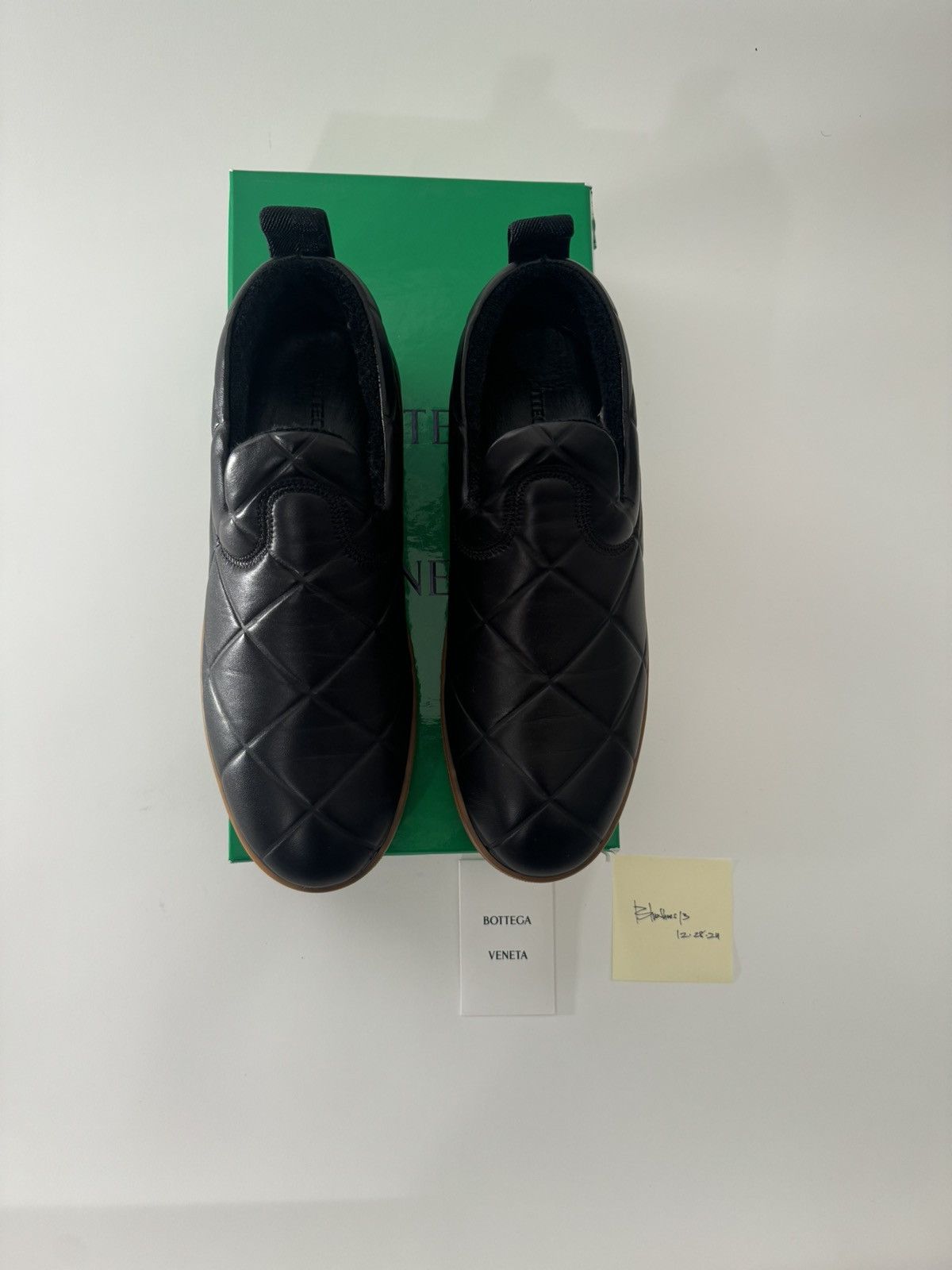 Bottega Veneta BOTTEGA VENETA Slip On leather sneakers Size US 9.5 / EU 42-43 - 4 Thumbnail