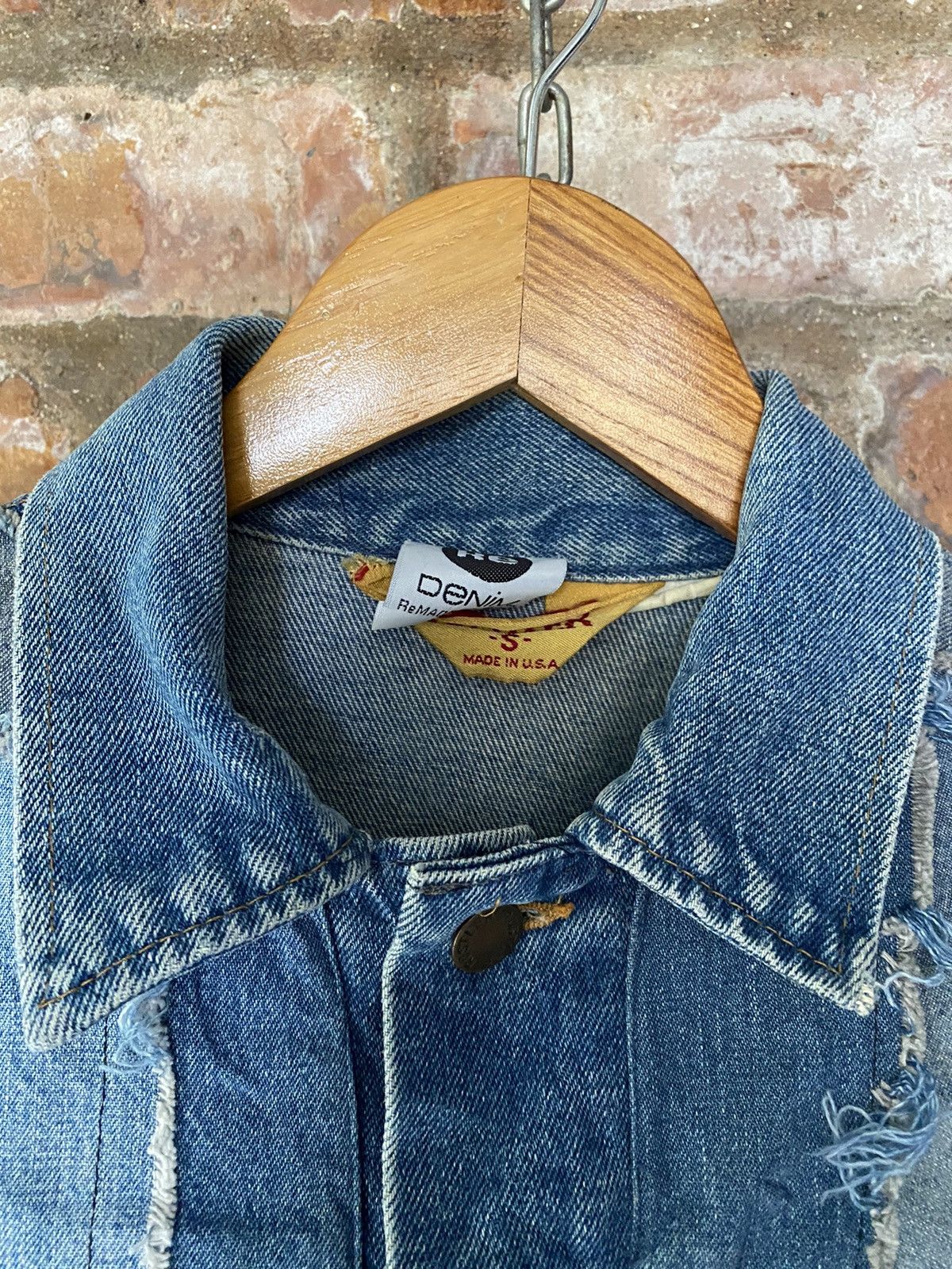 Nepenthes 1990s Rebuild by Remake Denim in US patchwork Size US S / EU 44-46 / 1 - 13 Thumbnail