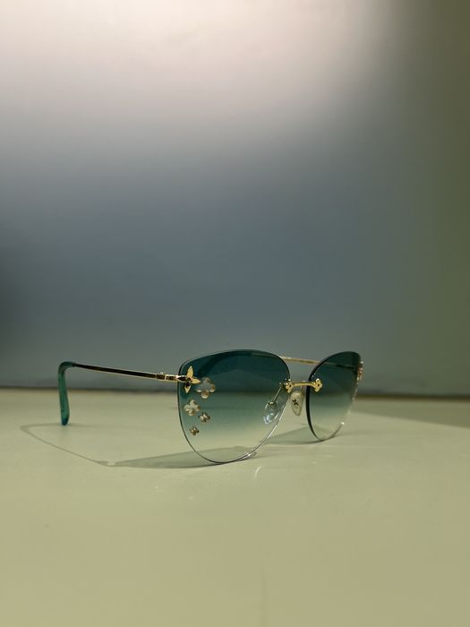 Louis Vuitton x Pharrell SS2005 Desmayo Turquoise Sunglasses