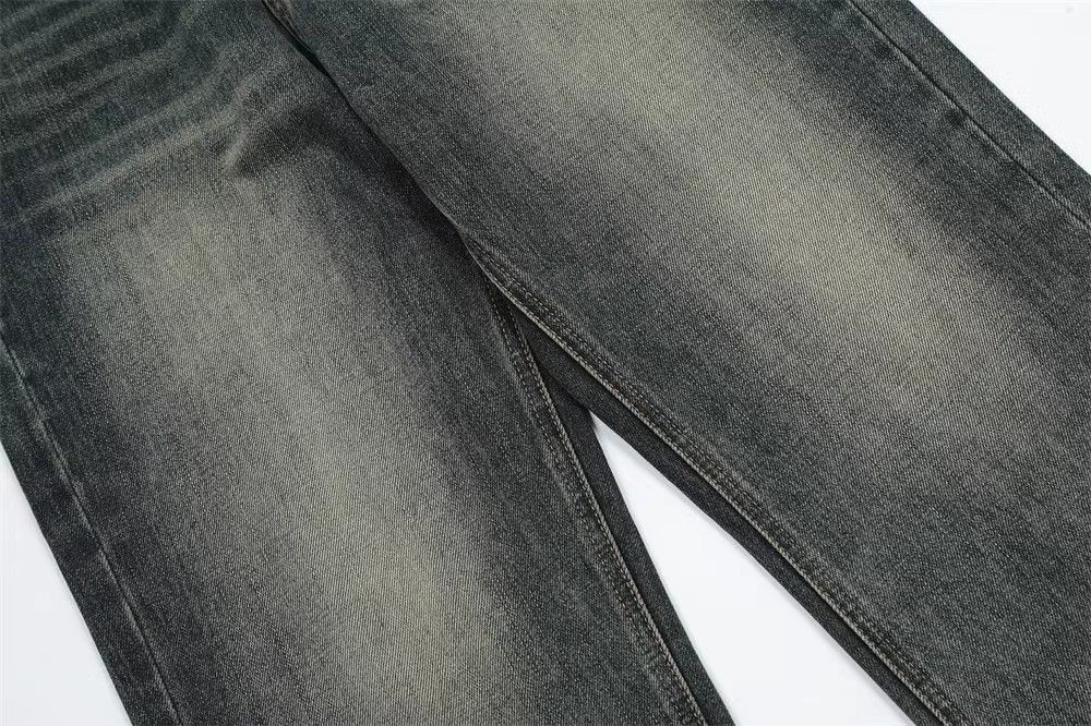 Japanese Brand × Jean Street washed distressed loose straight men's casual jeans Size US 34 / EU 50 - 4 Thumbnail