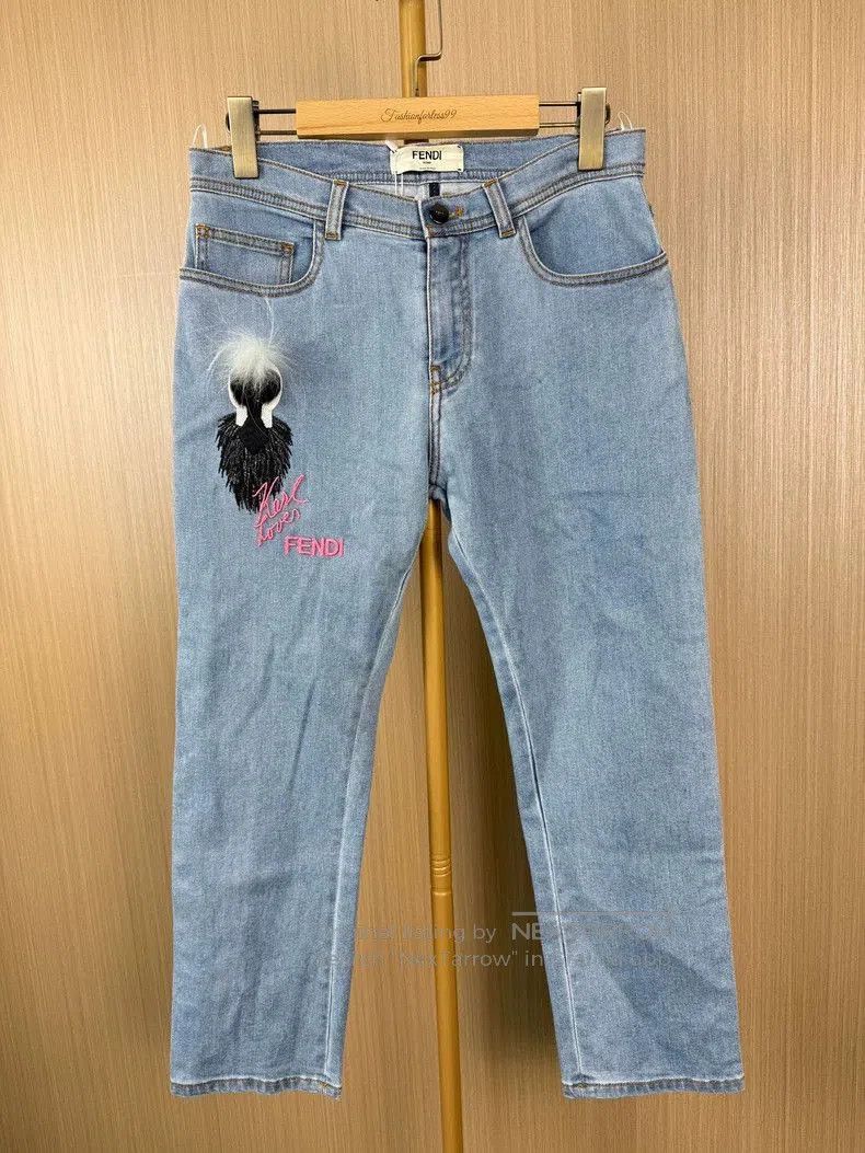 Fendi Fendi Limited Edition Denim Jeans. Size US 36 / EU 52 - 1 Thumbnail