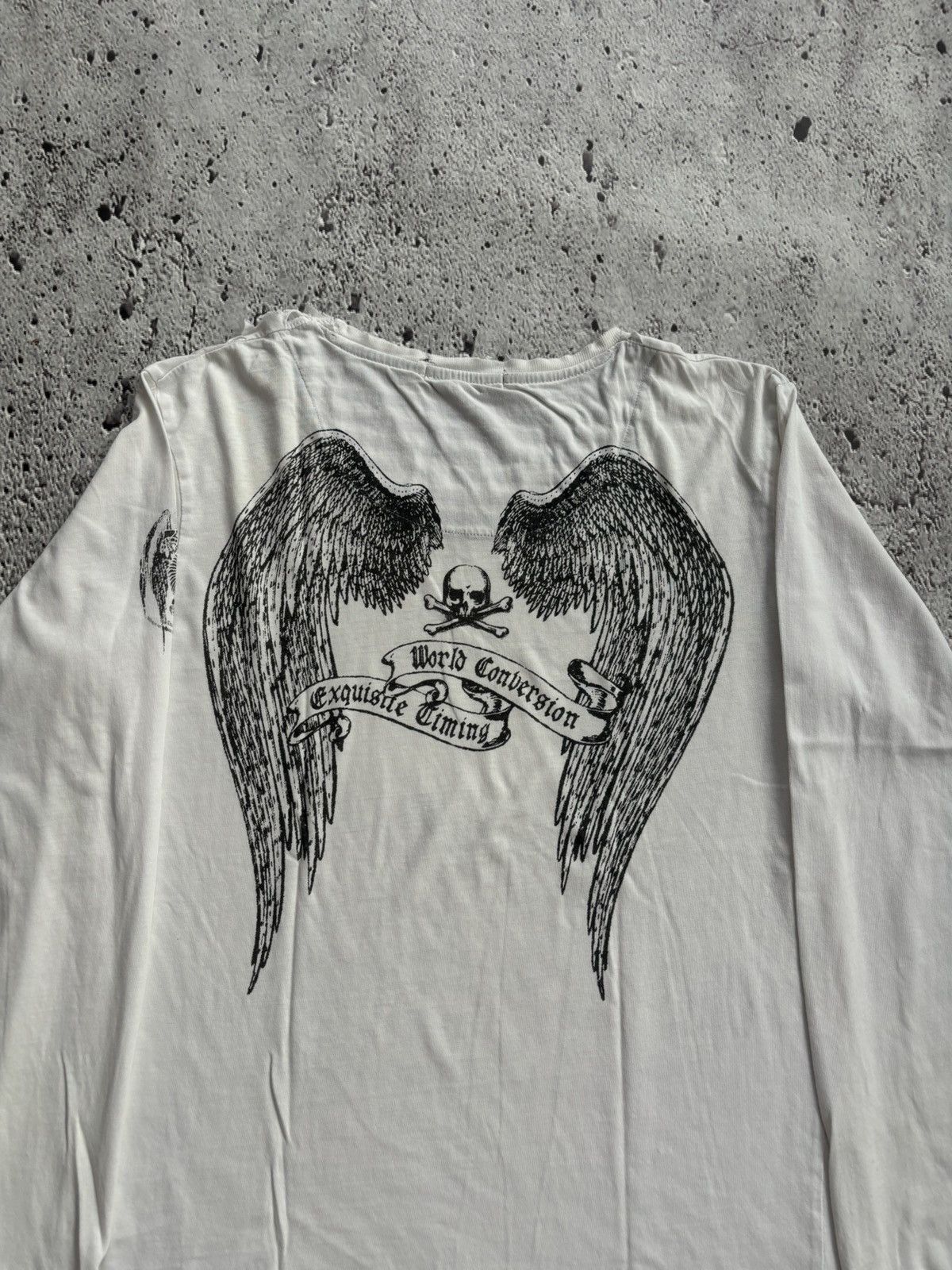 Hysteric Glamour Y2k Defectibe skull ifsix punk style longseleve Size US L / EU 52-54 / 3 - 3 Thumbnail