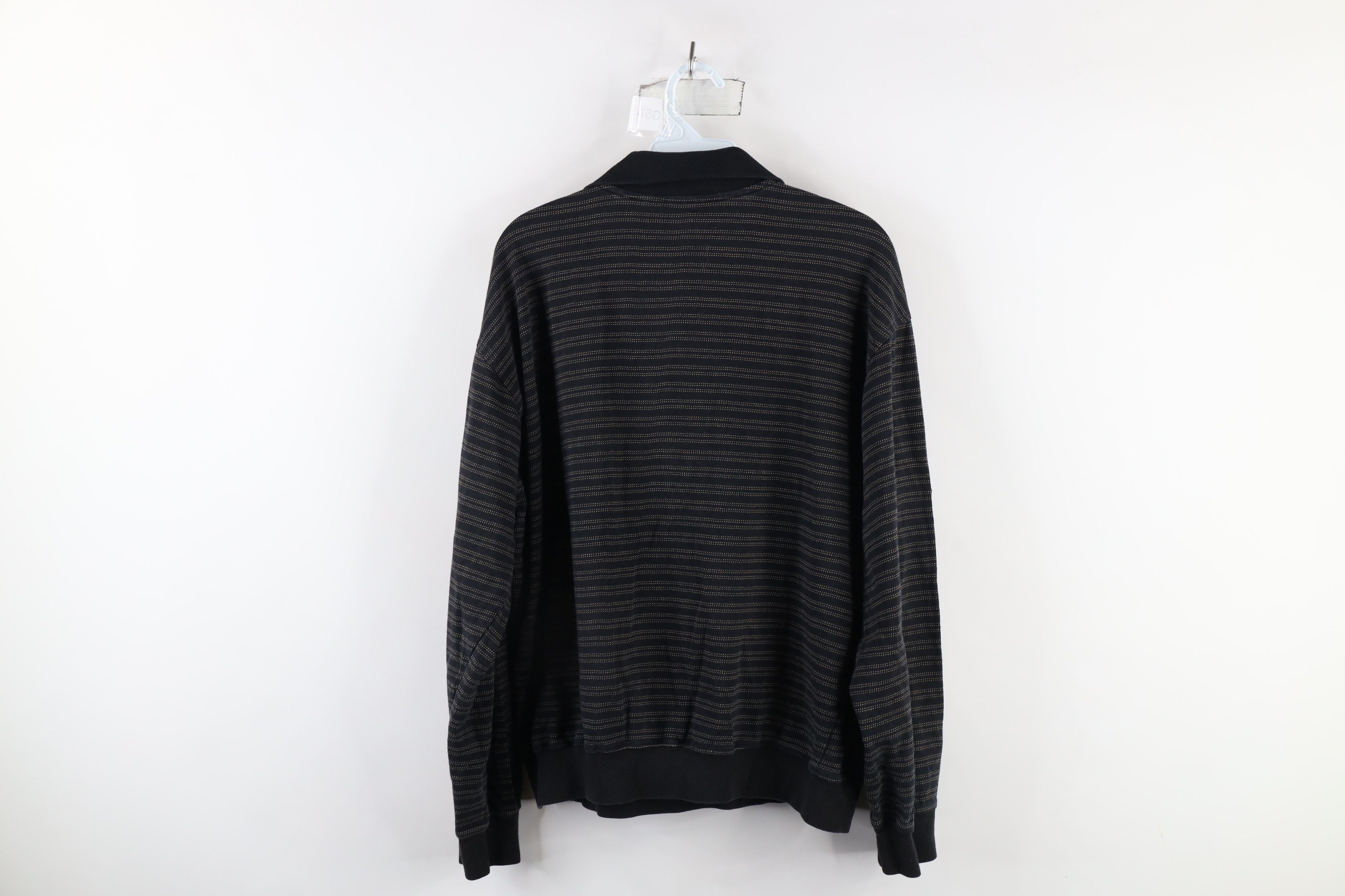 Vintage Vintage 90s Streetwear Collared Pullover Long Sleeve Polo Size US L / EU 52-54 / 3 - 7 Thumbnail