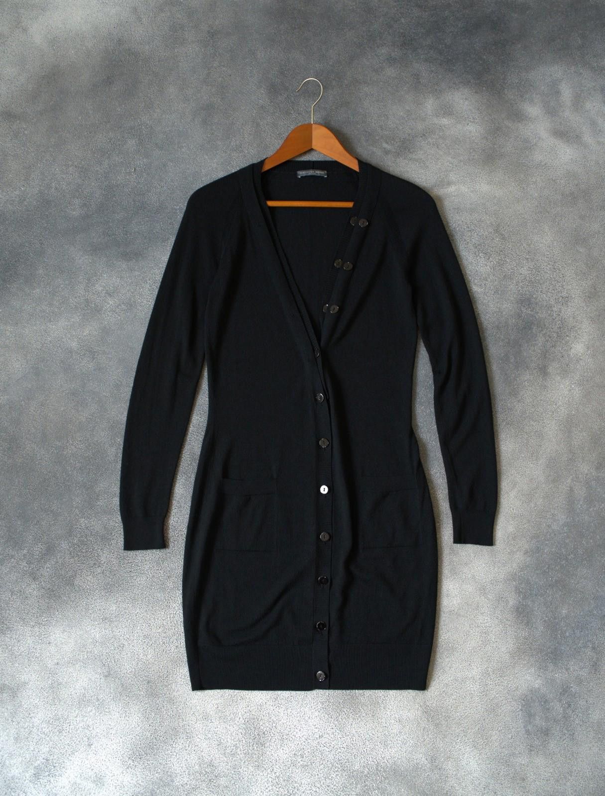 Alexander McQueen 2000s Alexander Mcqueen Cardigan Sweater Dress Wool Size S / US 4 / IT 40 - 1 Thumbnail