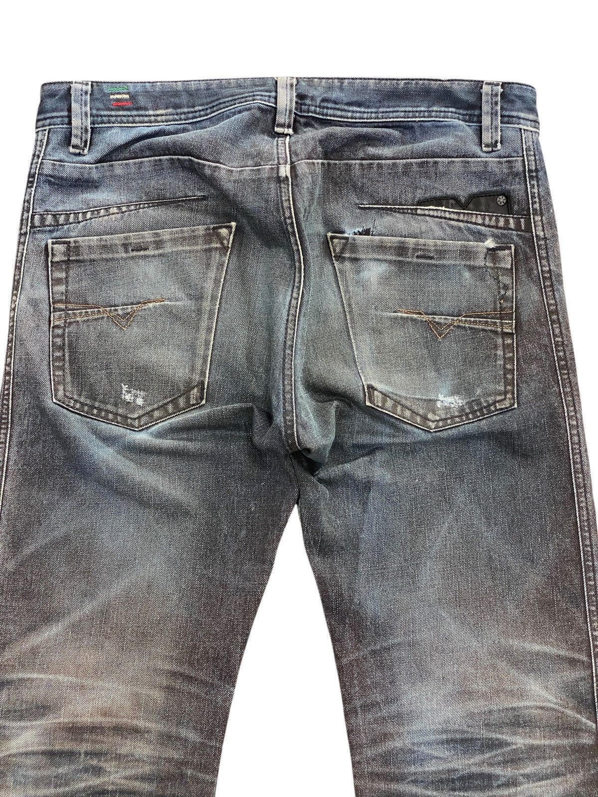Diesel Diesel Darron Grunge Faded Ripped Style Jeans Size US 34 / EU 50 - 4 Thumbnail