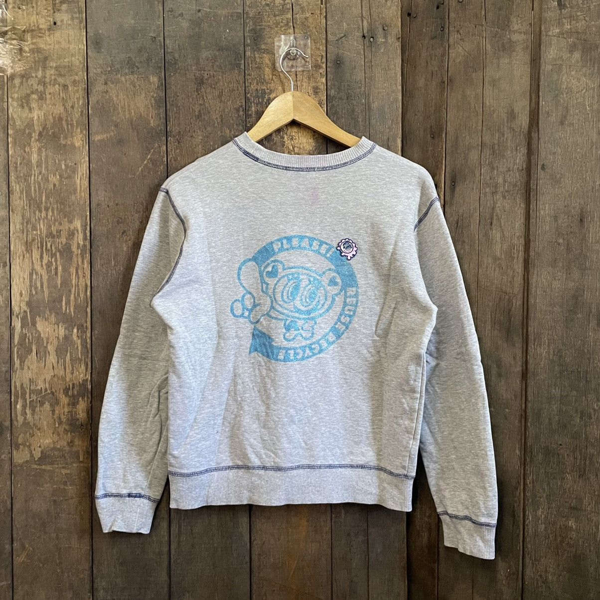 Angel Blue Combo Angel Blue Sweatshirt Size L / US 10 / IT 46 - 3 Thumbnail