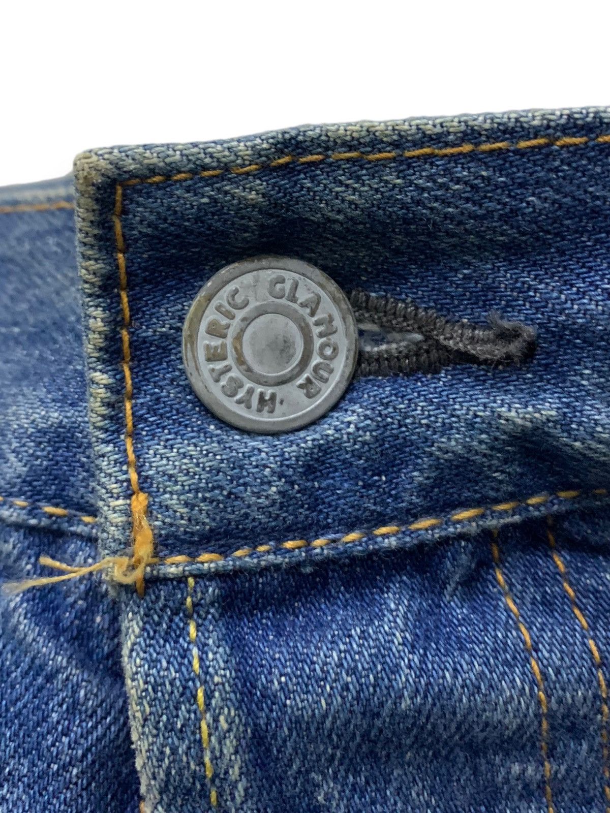 Hysteric Glamour HYSTERIC GLAMOUR DISTRESSED DENIM JAPANESE BRANDS JEANS Size US 34 / EU 50 - 15 Thumbnail