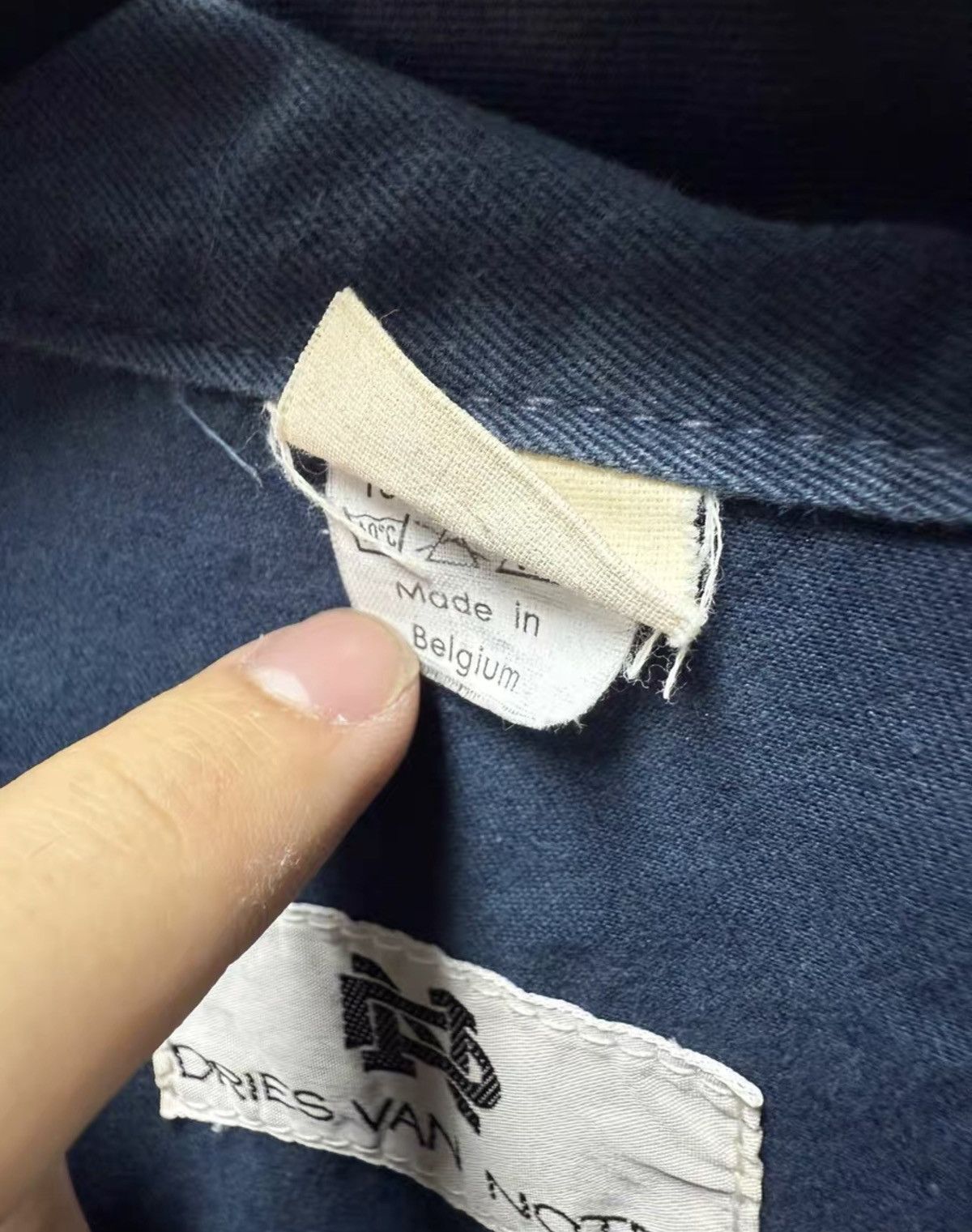 Dries Van Noten Dries Van Noten Topstitch Relaxed Canvas Jacket Size US M / EU 48-50 / 2 - 6 Thumbnail