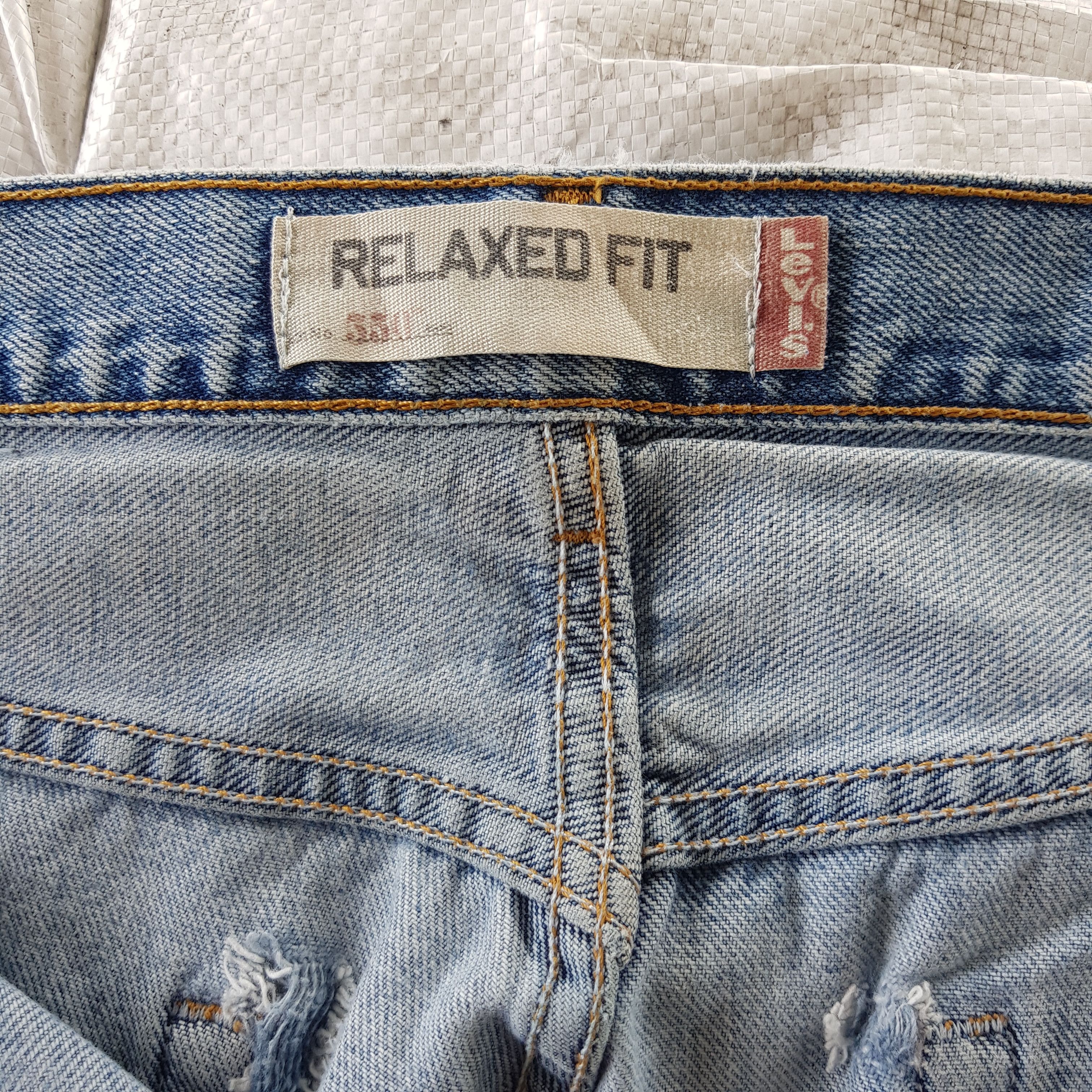 Levi's Vintage Levis 550 Jeans Released Hem Levi's Jeans Denim Size US 38 / EU 54 - 9 Thumbnail