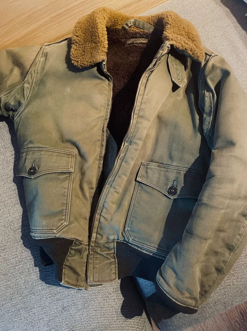 Freewheelers Freewheelers size 36 B1 0 plain jacket 2502-Nextarrow Size US M / EU 48-50 / 2 - 1 Thumbnail