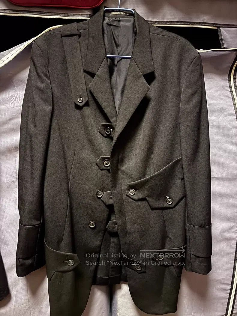 Yohji Yamamoto Yohji Yamamoto size 3 20ss blazer Size 38R - 1 Thumbnail