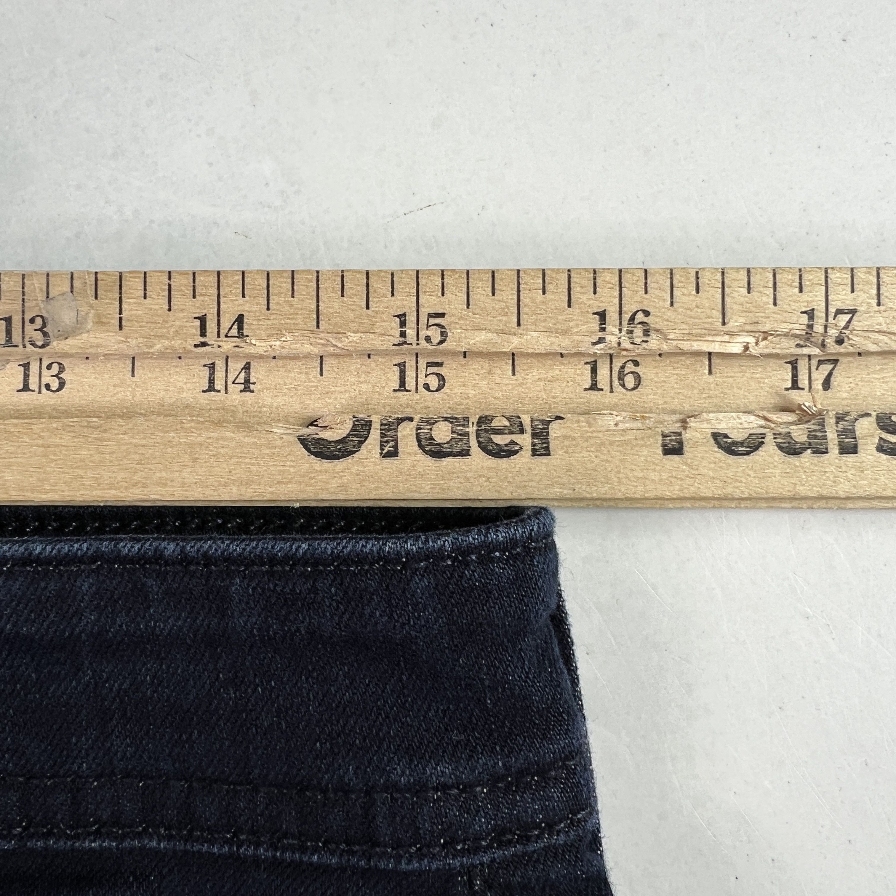 AG Adriano Goldschmied AG Adriano Goldschmied Jeans Tellis Slim Dark Blue Denim Size US 31 - 20 Thumbnail