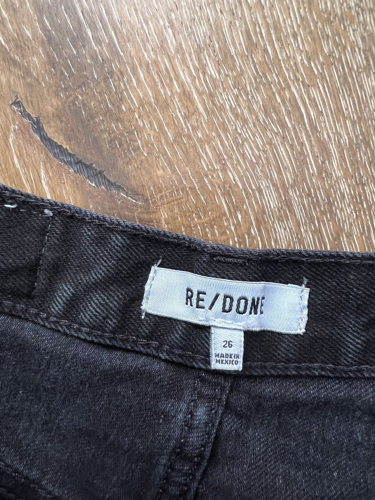 RE/DONE Re/done distressed denim shorts Size 26" / US 2 / IT 38 - 3 Thumbnail