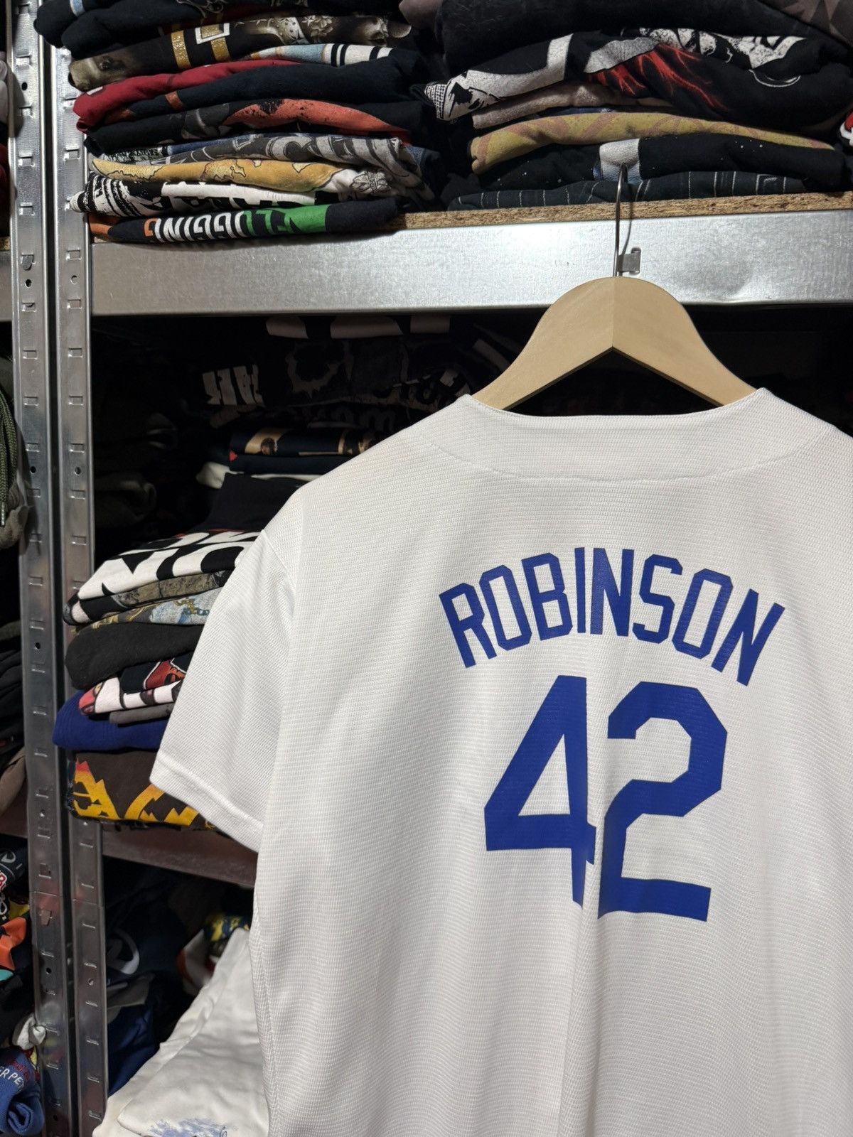 MLB Los Angeles Dodgers Majestic Robinson #42 MLB Youth Jersey Size US L / EU 52-54 / 3 - 5 Thumbnail