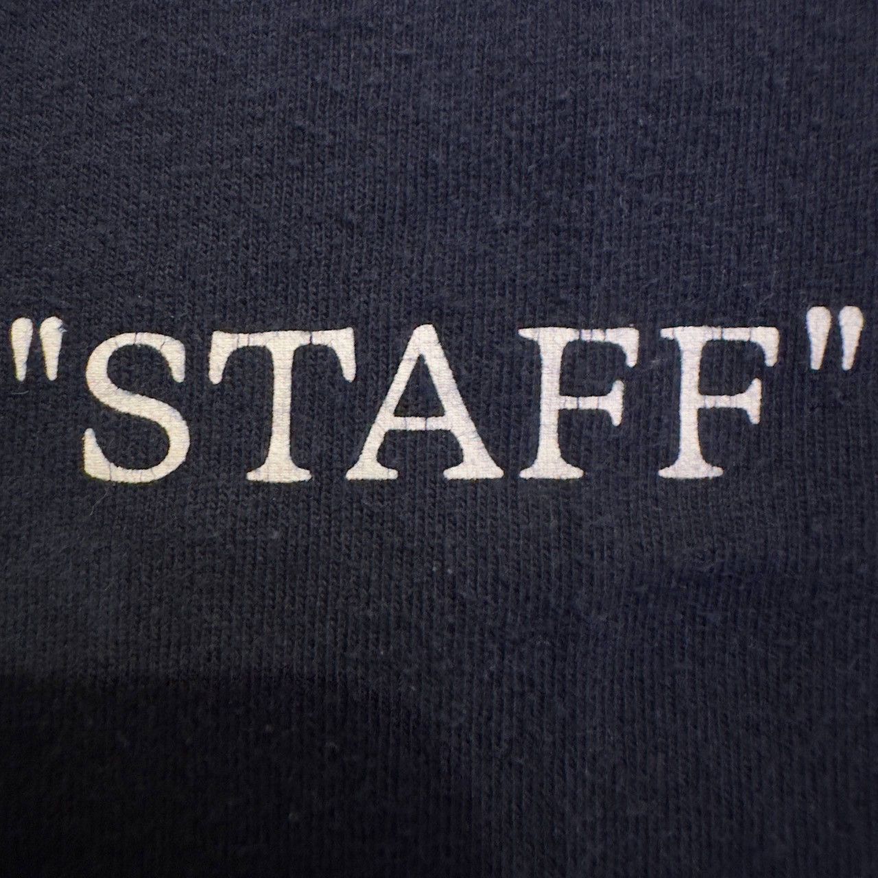 Off-White Off-White Staff Tee (Men's Small) Size US S / EU 44-46 / 1 - 3 Thumbnail