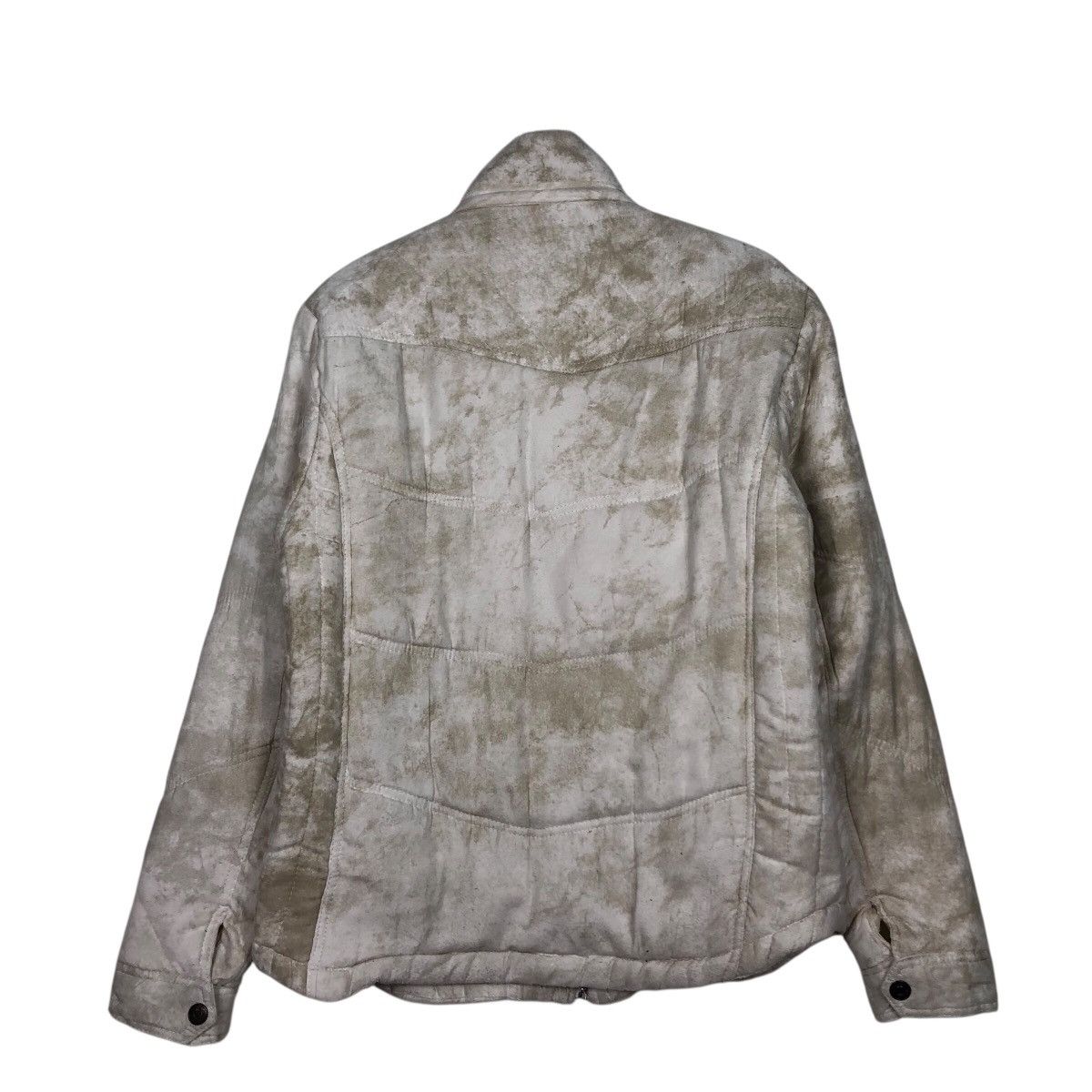 Japanese Brand in the Attic Tie-Dye Moto Jacket Zip Front Utility Pockets Size US L / EU 52-54 / 3 - 9 Thumbnail